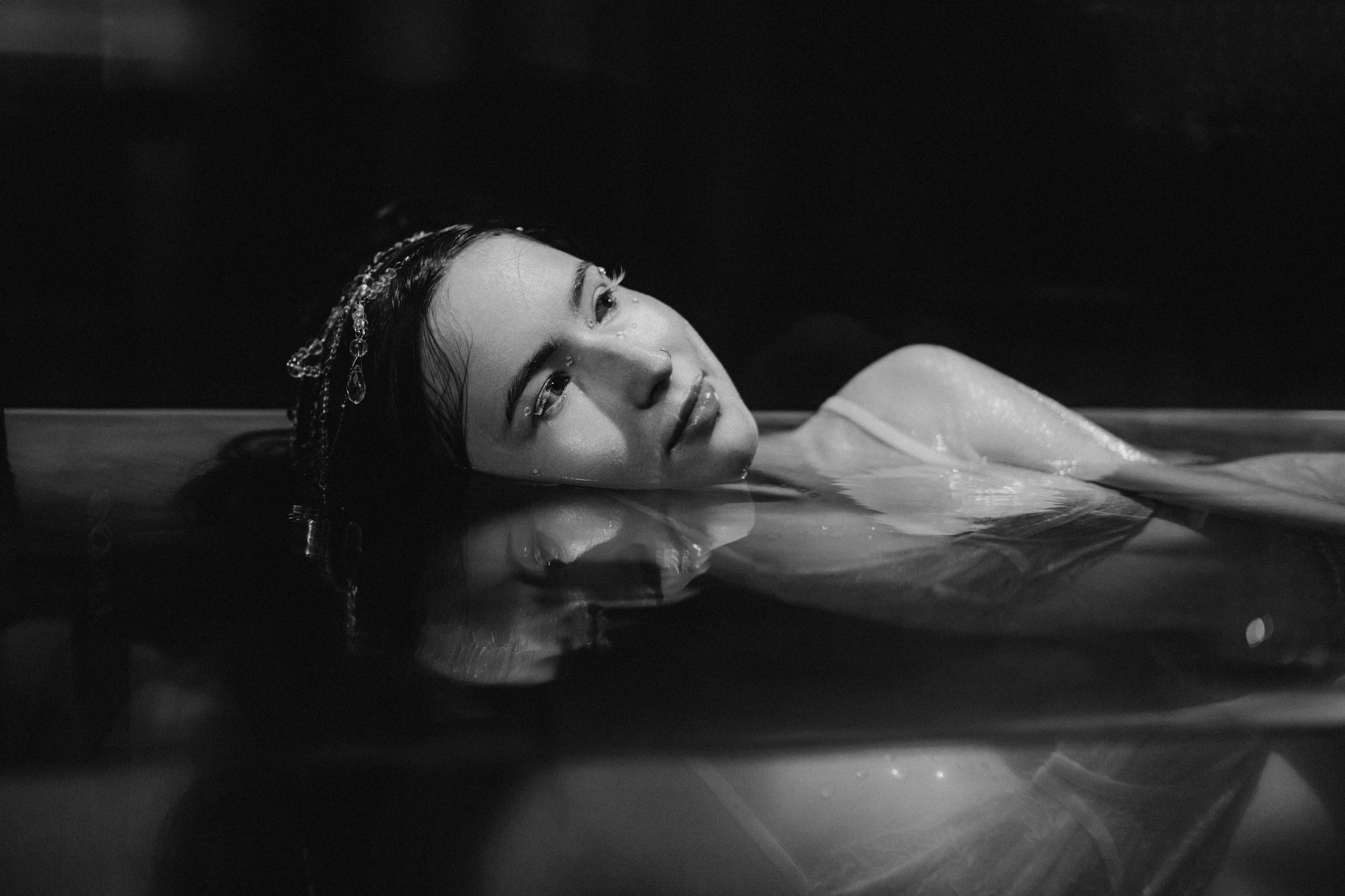 Ольга | фотосессия под водой. Портретный фотограф Москва