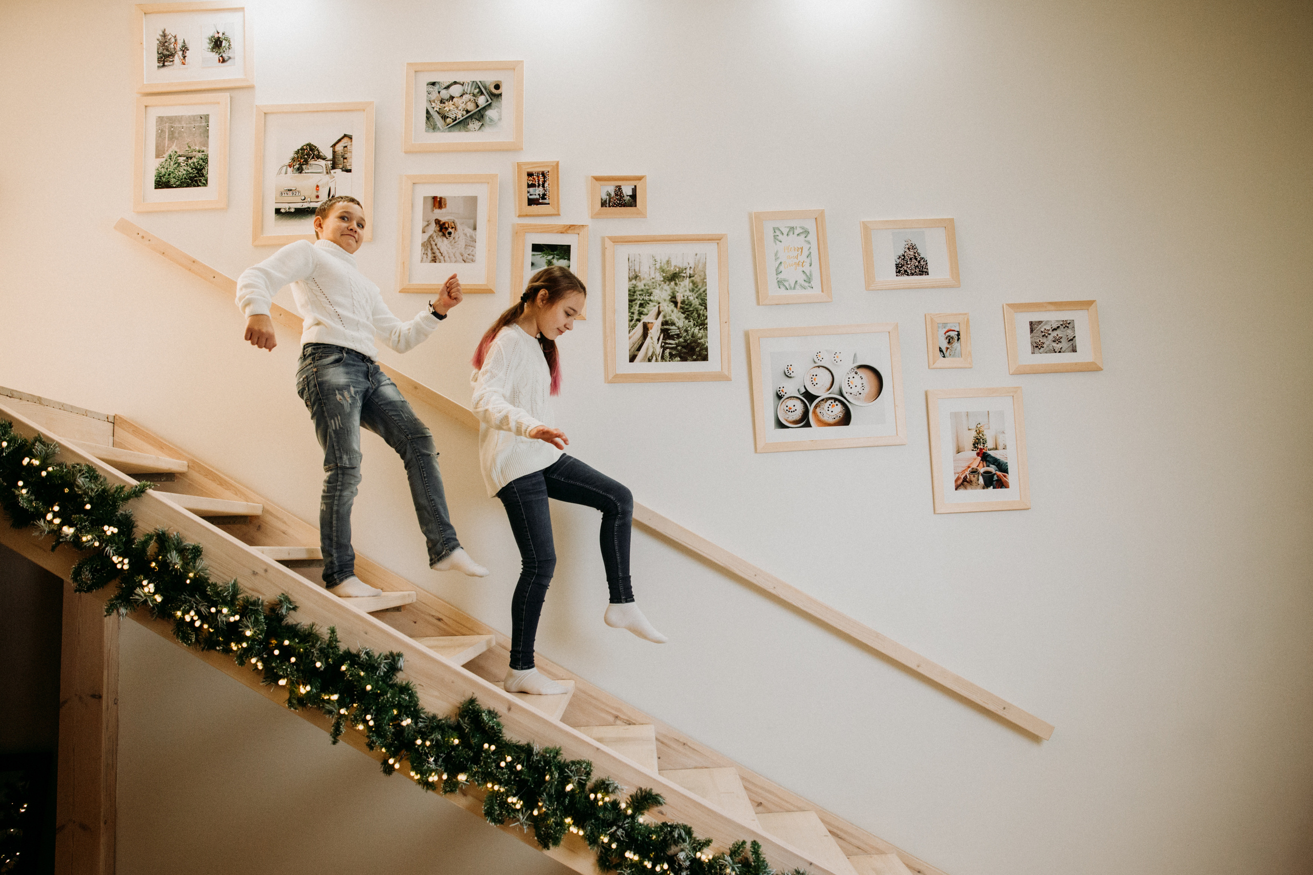 Новогодняя семейная фотосессия. Марина Соколова. Контентный и семейный фотограф г. Красноярск