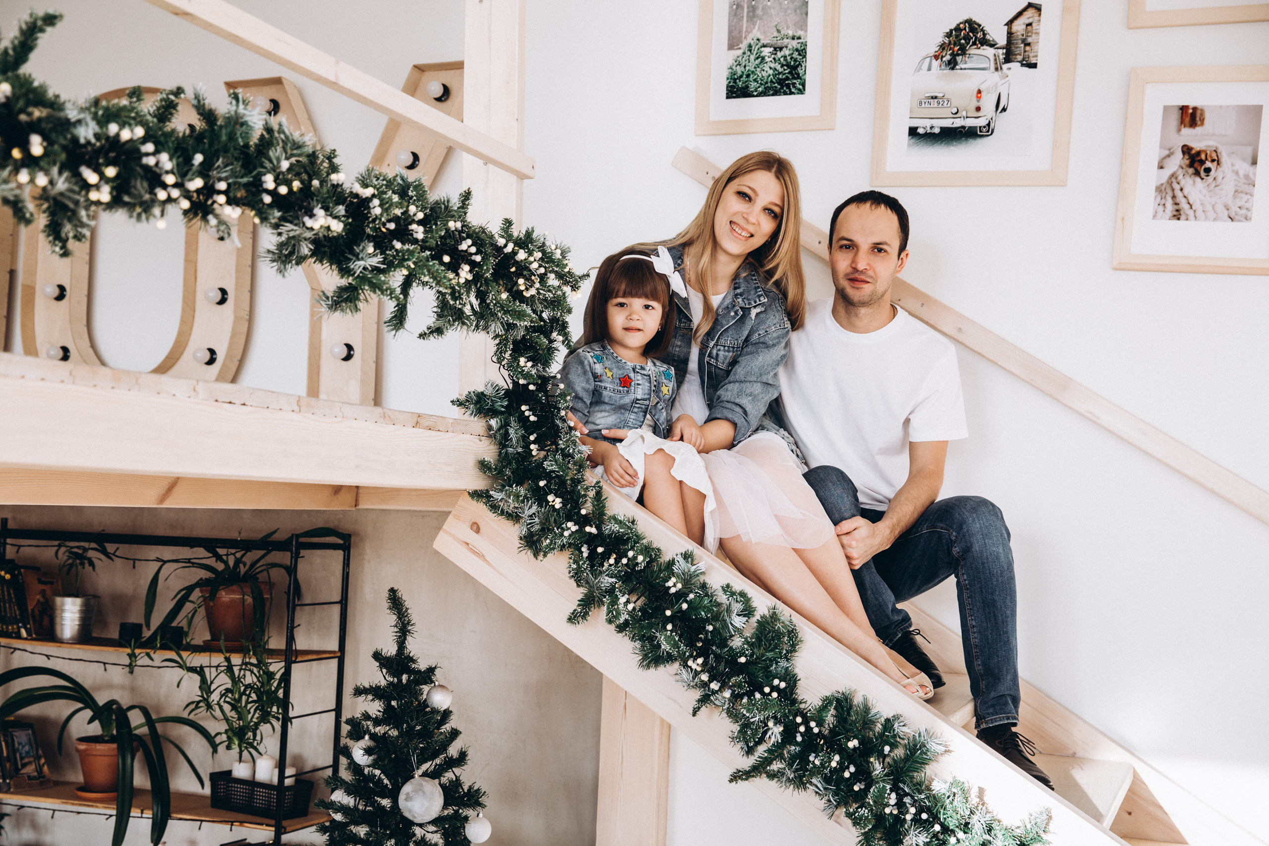 Семейная фотосессия в фотостудии. Марина Соколова. Контентный и семейный фотограф г. Красноярск