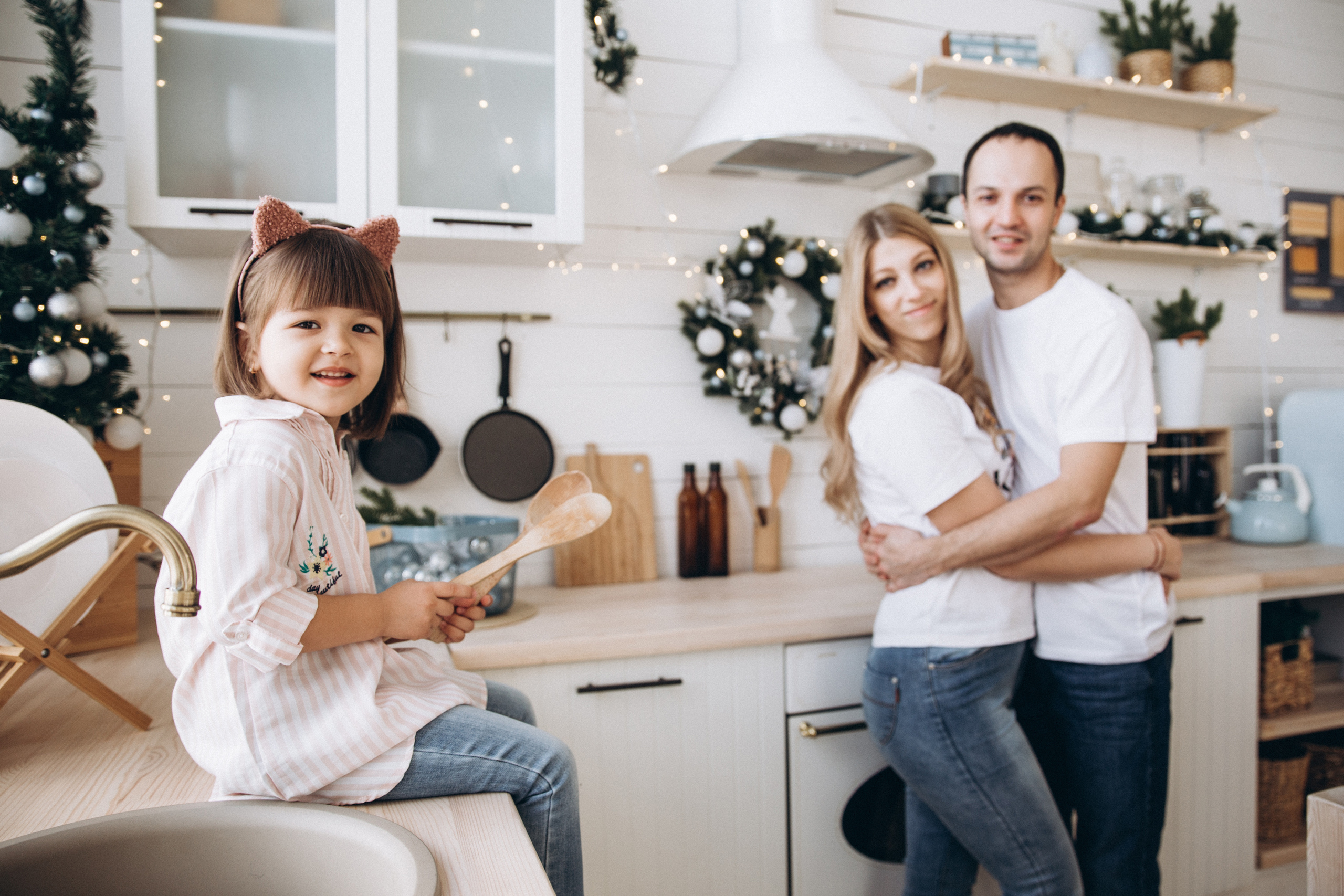 Семейная фотосессия в фотостудии. Марина Соколова. Контентный и семейный фотограф г. Красноярск