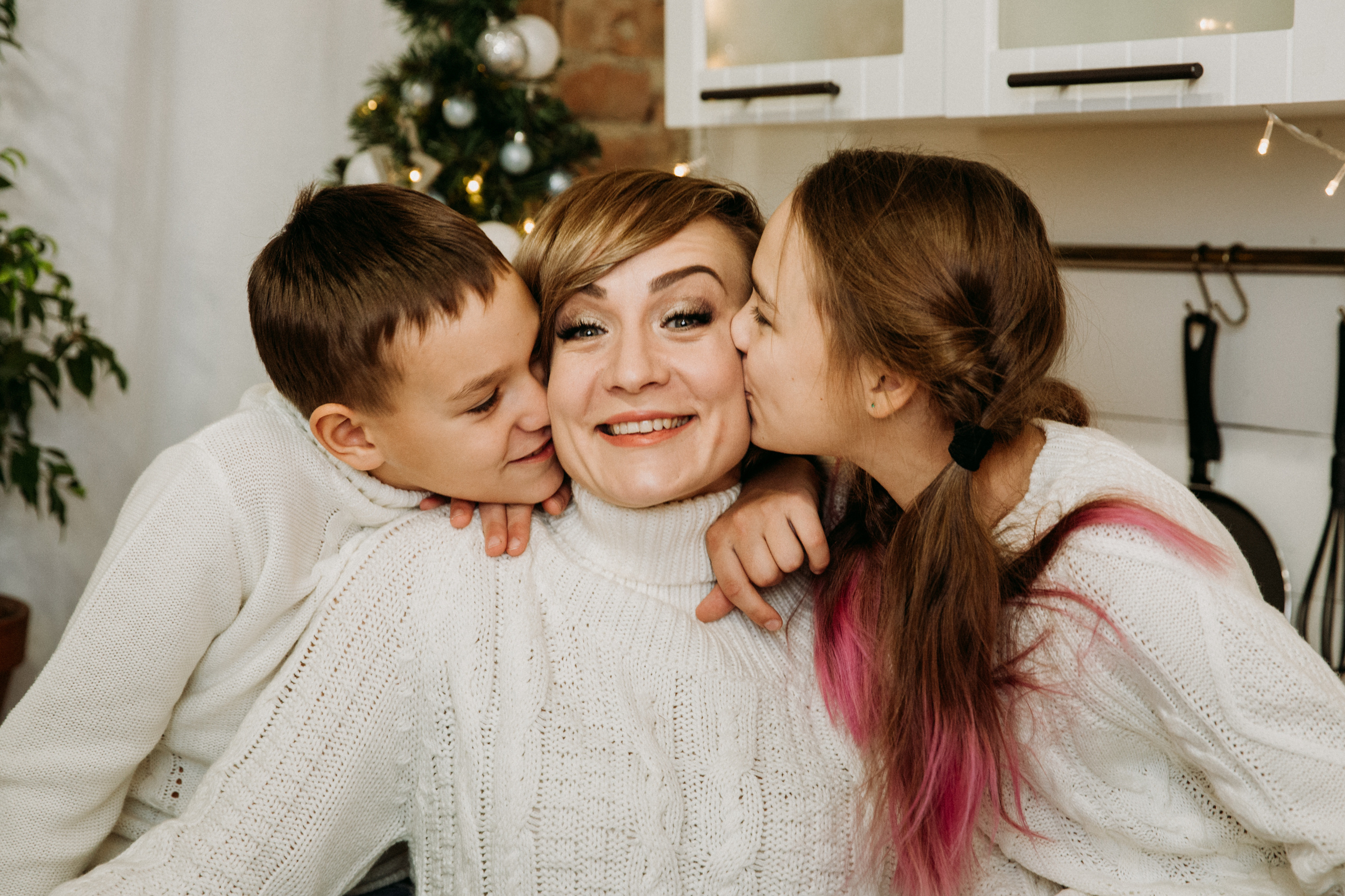 Новогодняя семейная фотосессия. Марина Соколова. Контентный и семейный фотограф г. Красноярск