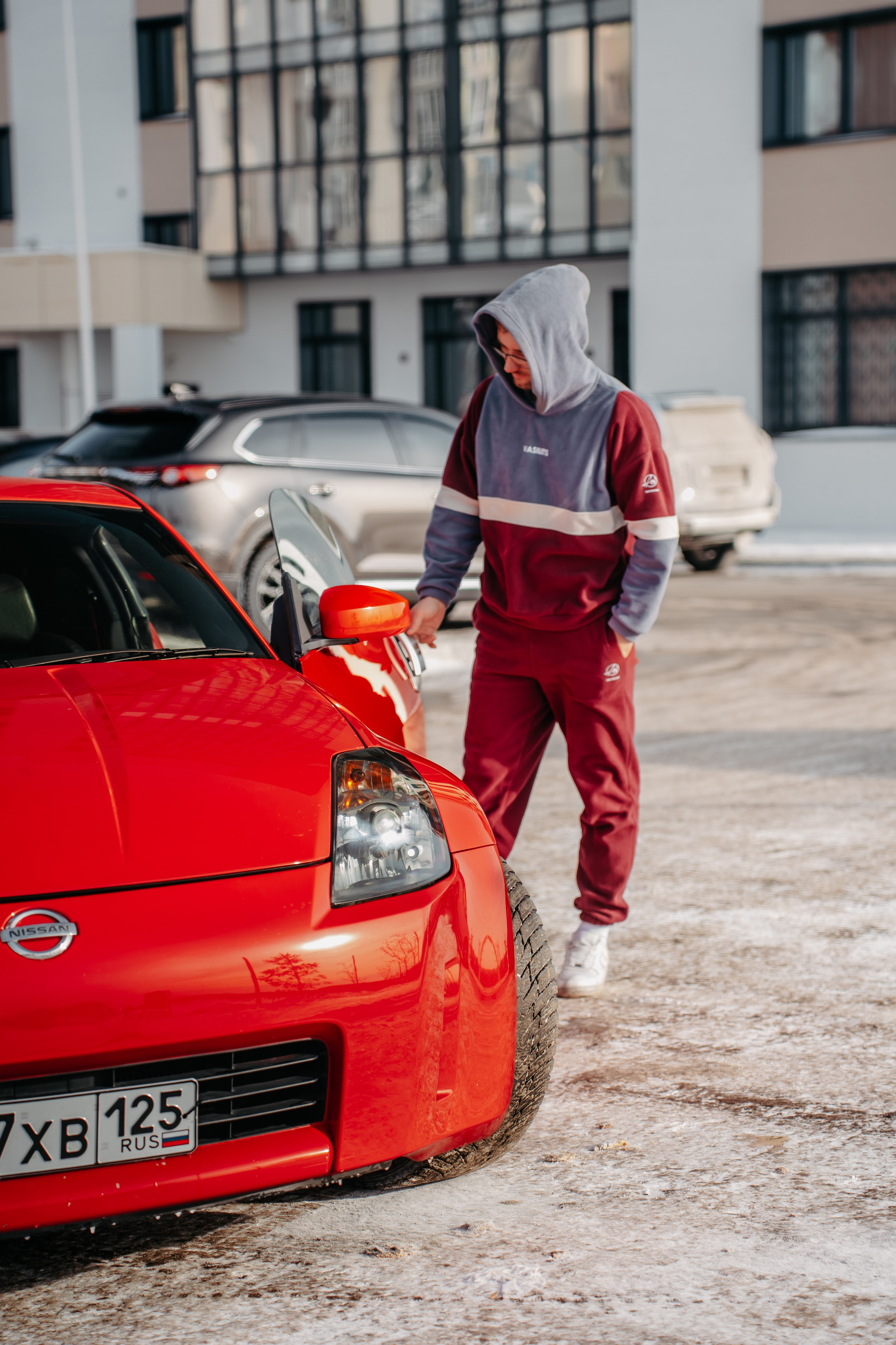 Nissan Fairlady Z. Фотограф, видеограф и пилот дрона на Байкале