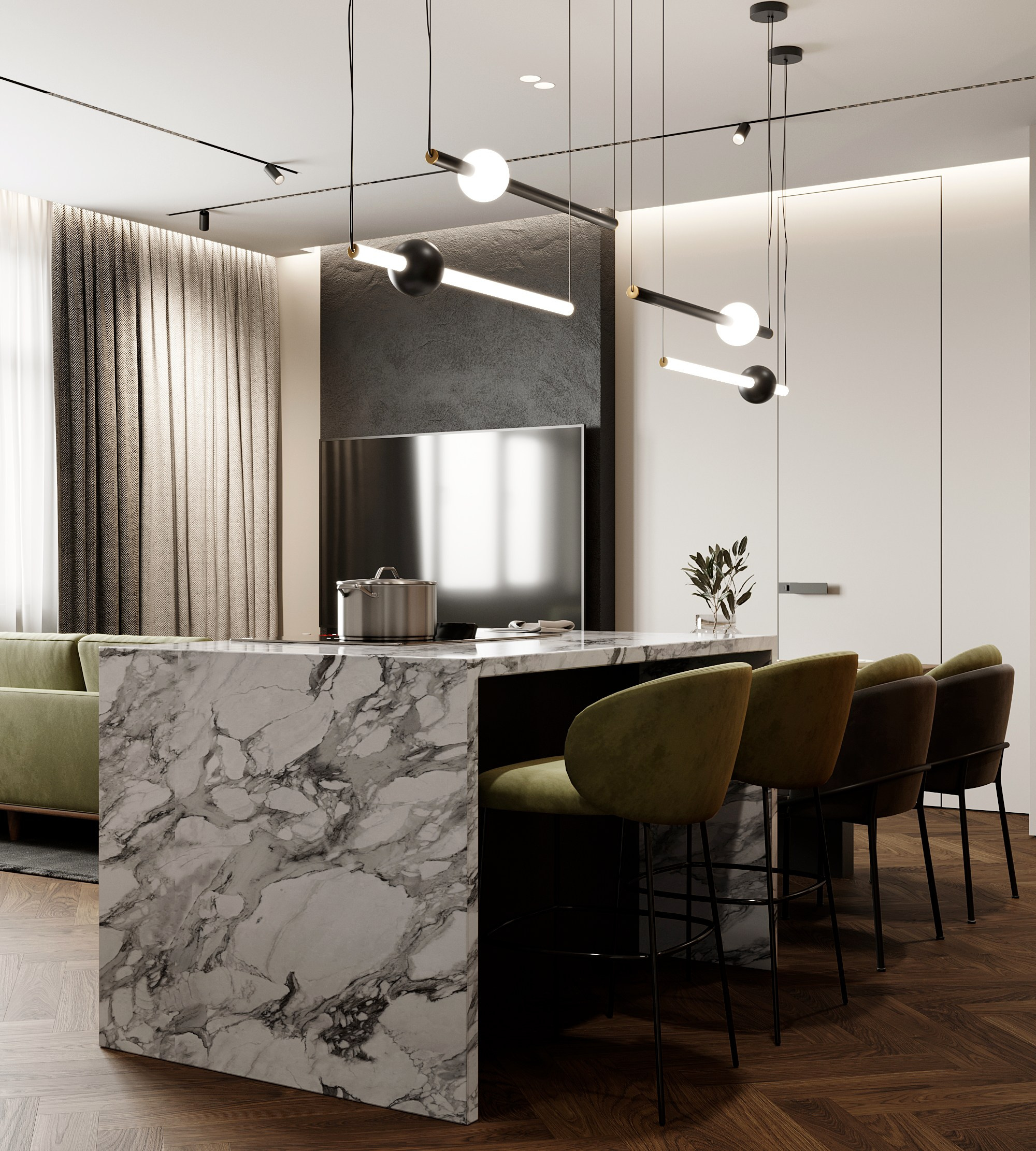 УСОВО ПАРК. Дизайн-бюро GOHOUSE в Москве