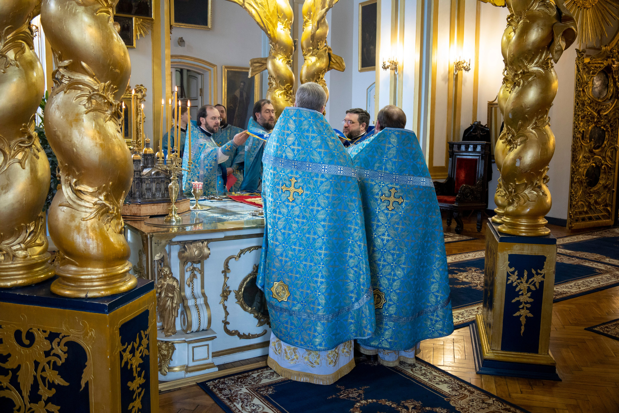 БЛАГОВЕЩЕНИЕ ПРЕСВЯТОЙ БОГОРОДИЦЫ. НИКОЛО-БОГОЯВЛЕНСКИЙ МОРСКОЙ СОБОР