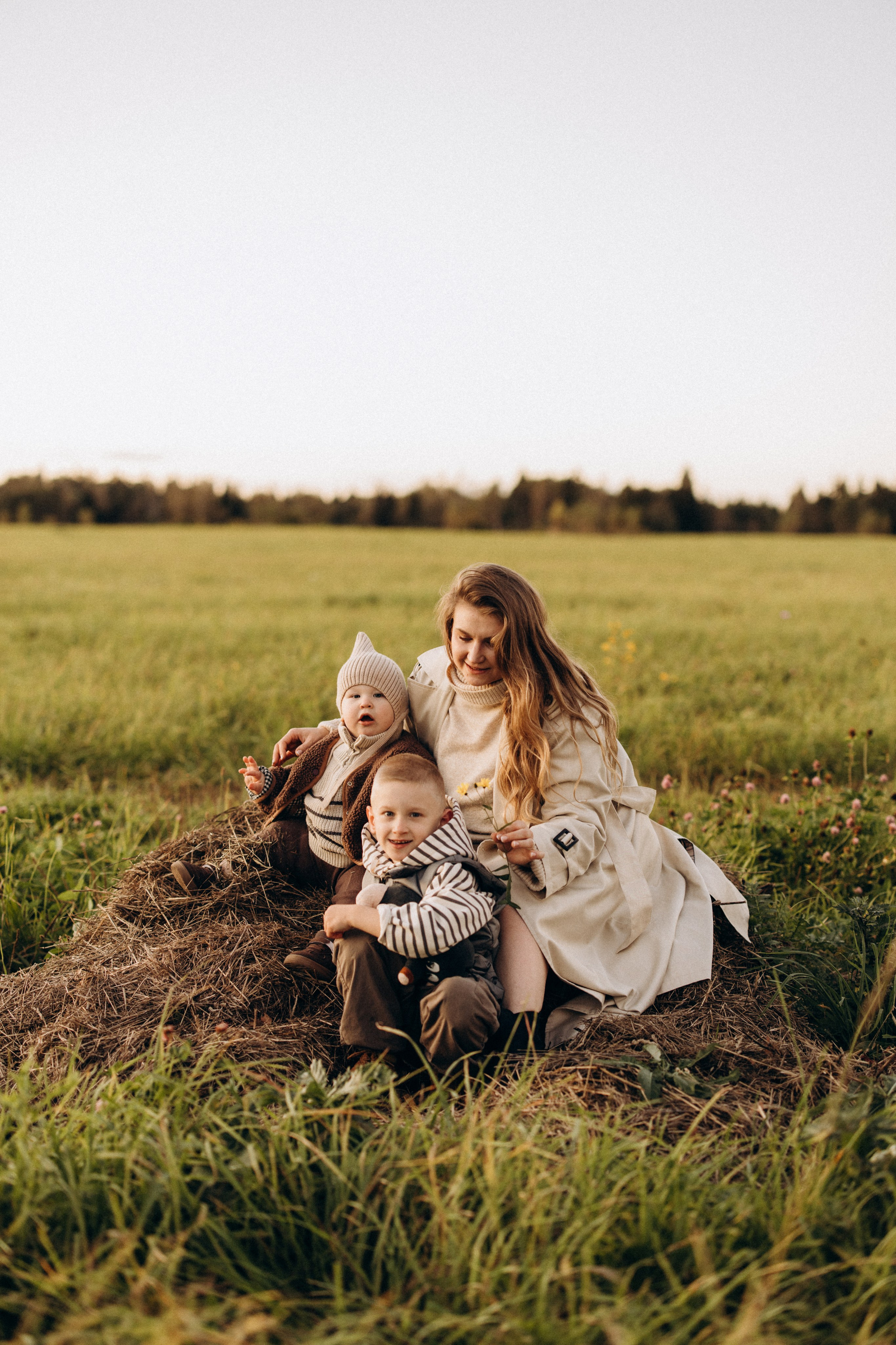 На закате. Евгения Пелипас