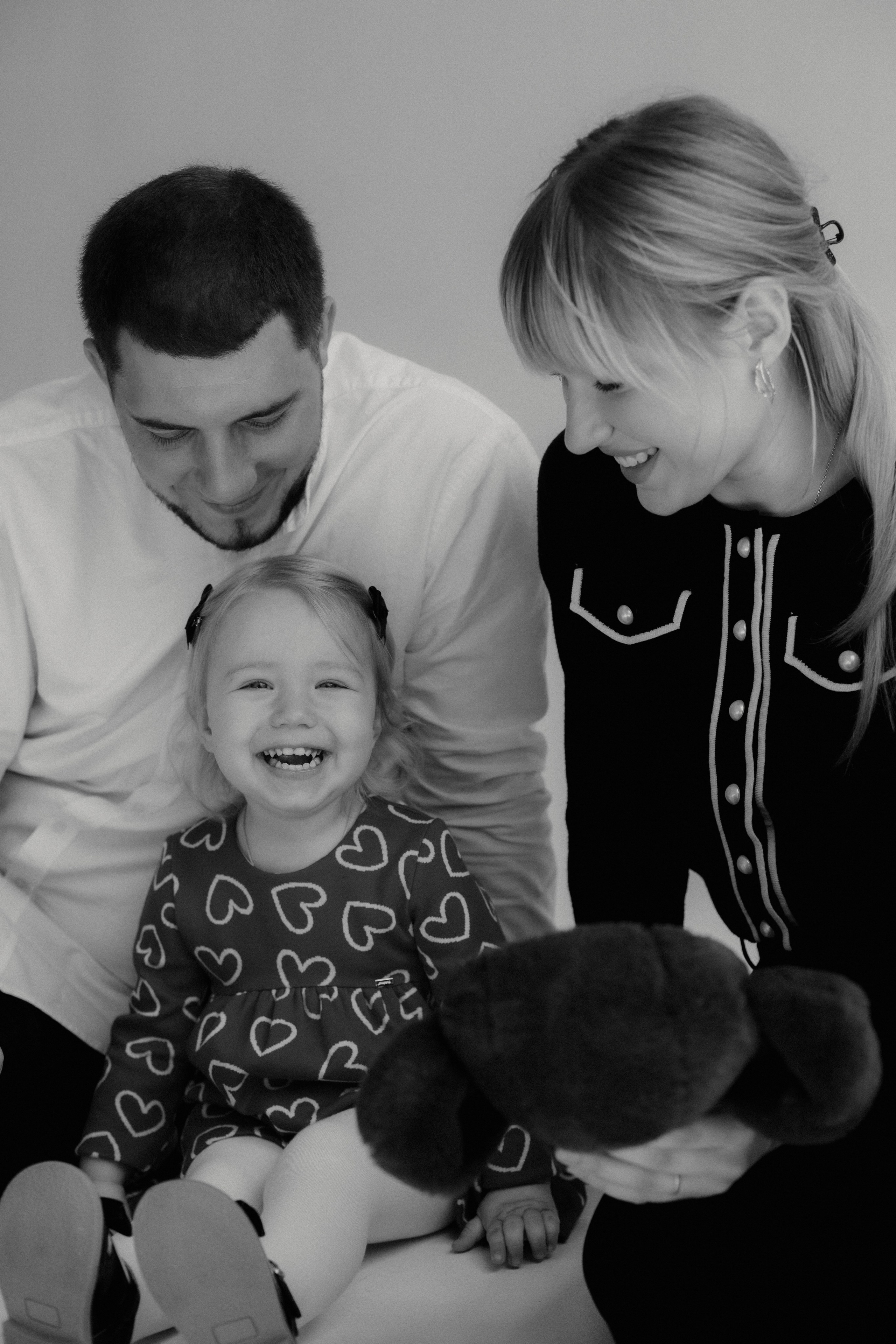 Юра + Настя + Тася. Семейный и детский фотограф Юлия Шох