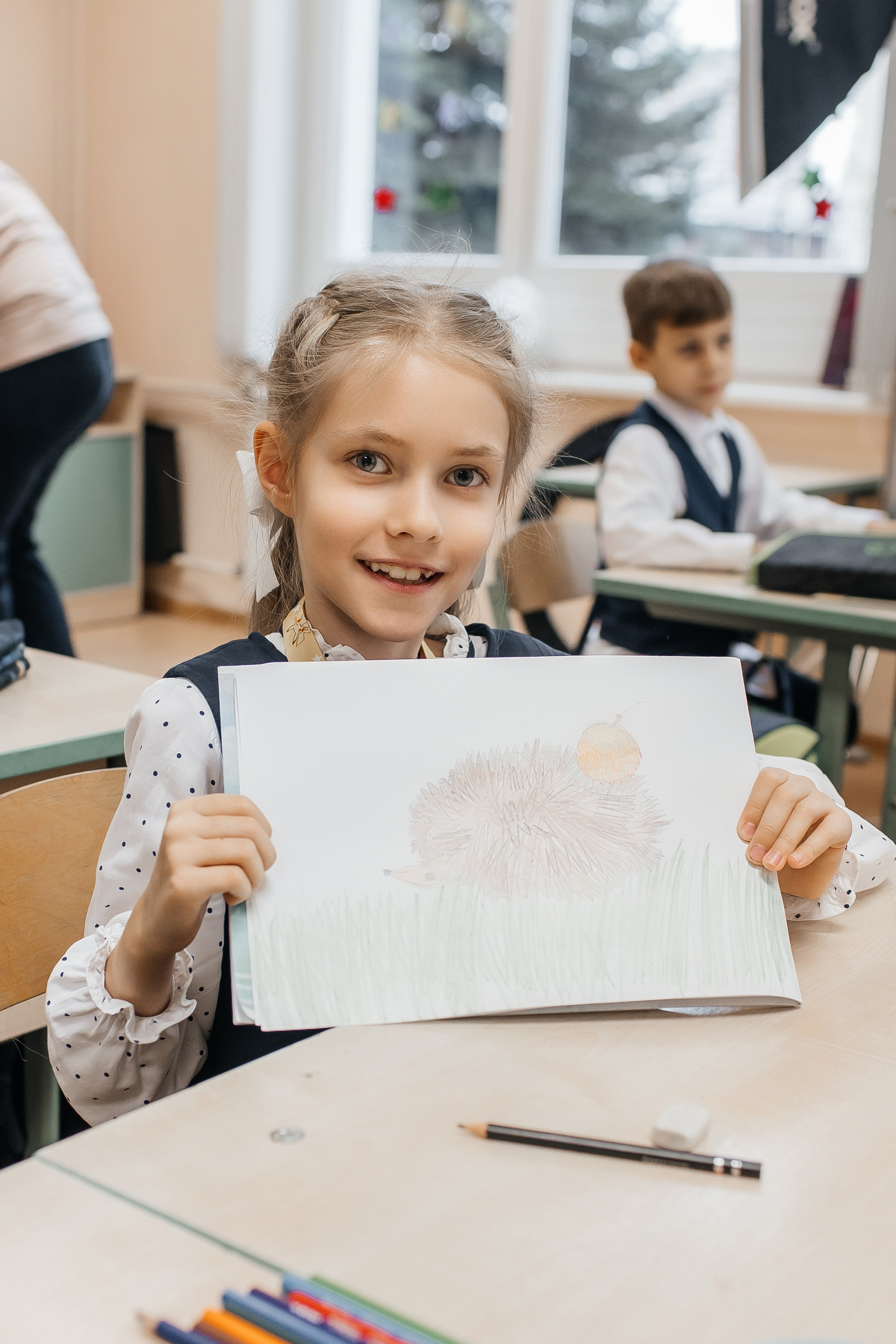 Первоклашки ГБОУ ЦОиС «Москва-98». Семейный фотограф в Москве Наталья Чуб, заказать Фотокнигу