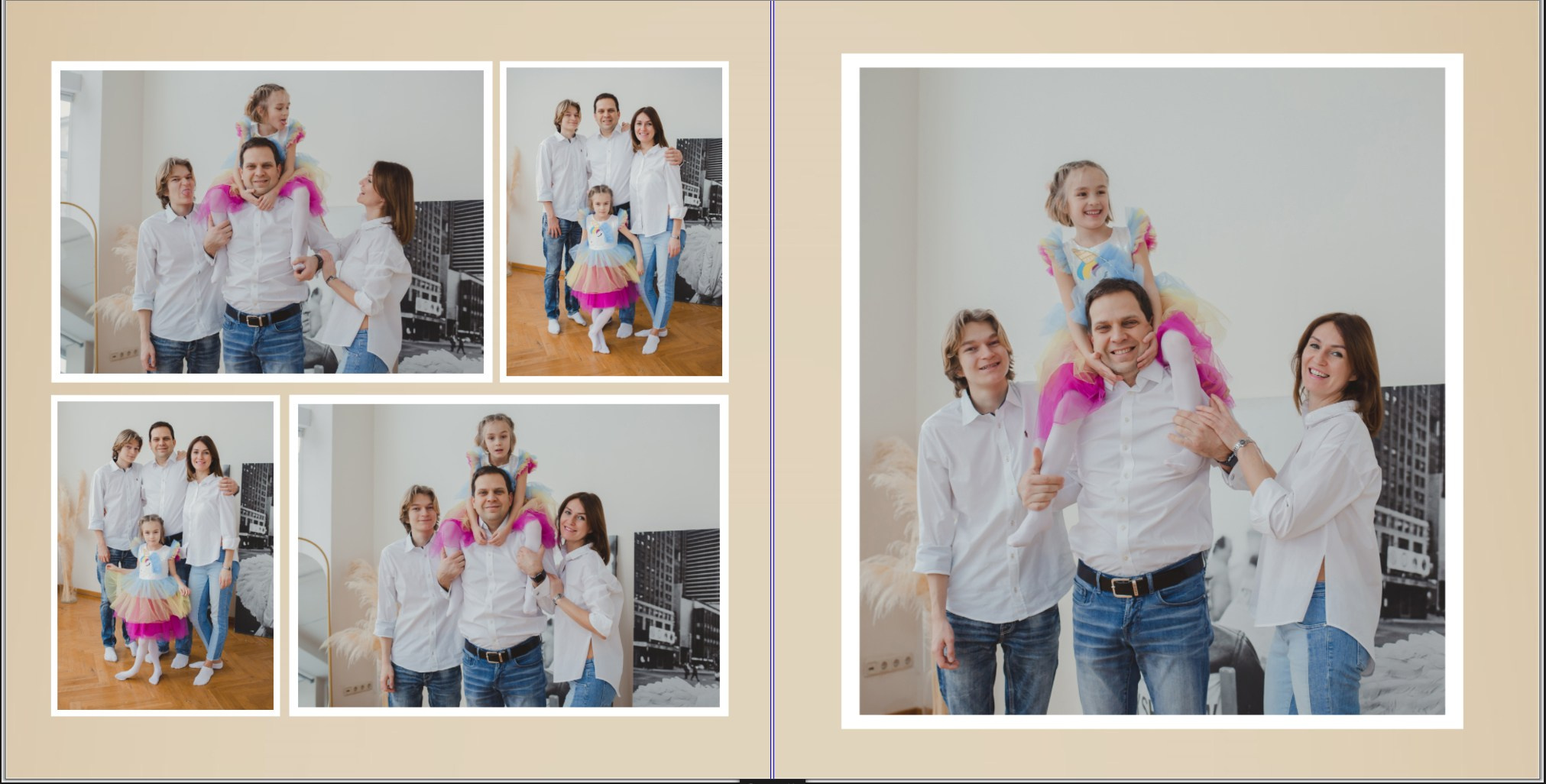 Семейные фотокниги. Семейный фотограф Николаева Ольга