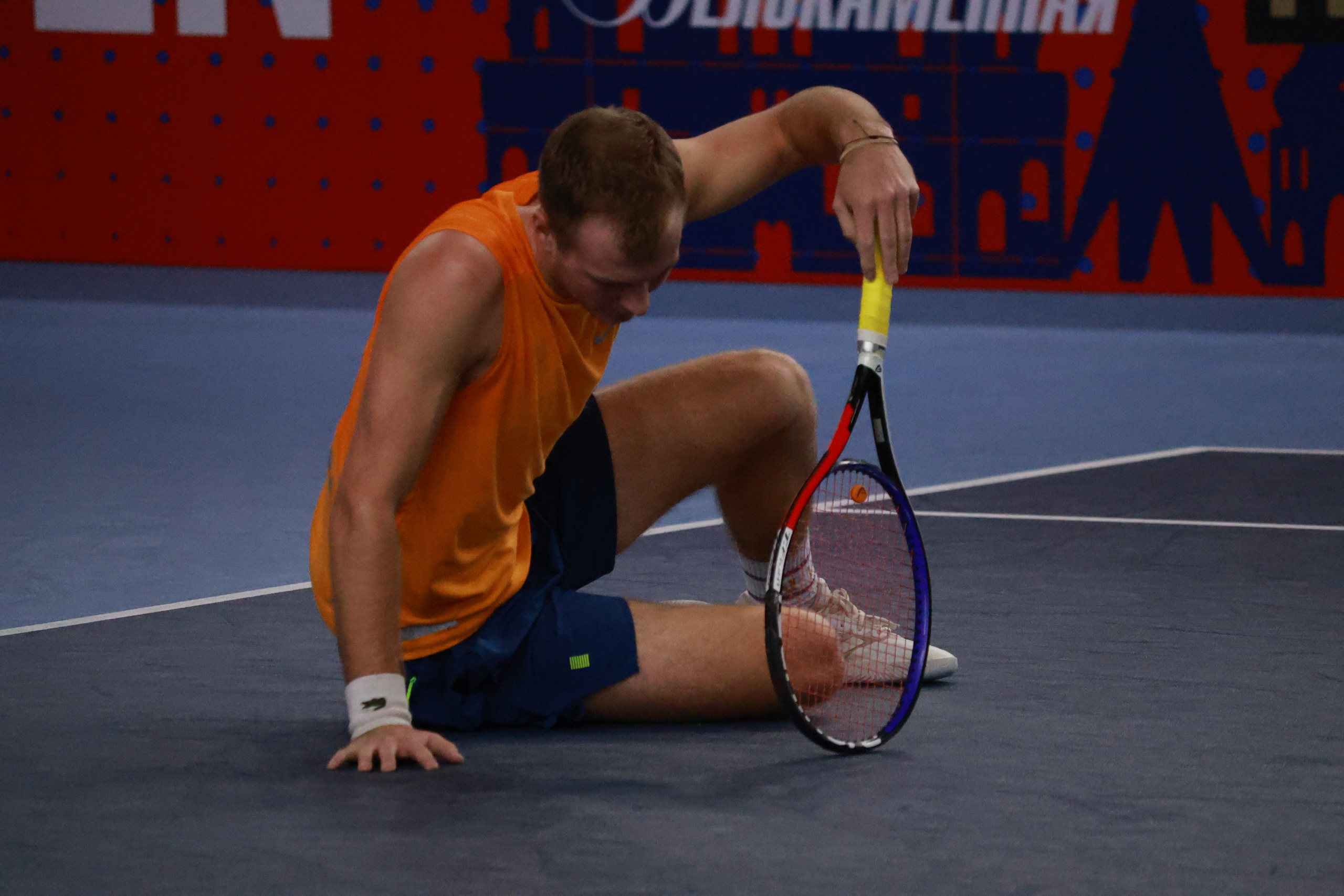 Открытый зимний кубок по теннису Winter Moscow Open 2025. Репортажный фотограф, спортивный фотограф в Москве и области