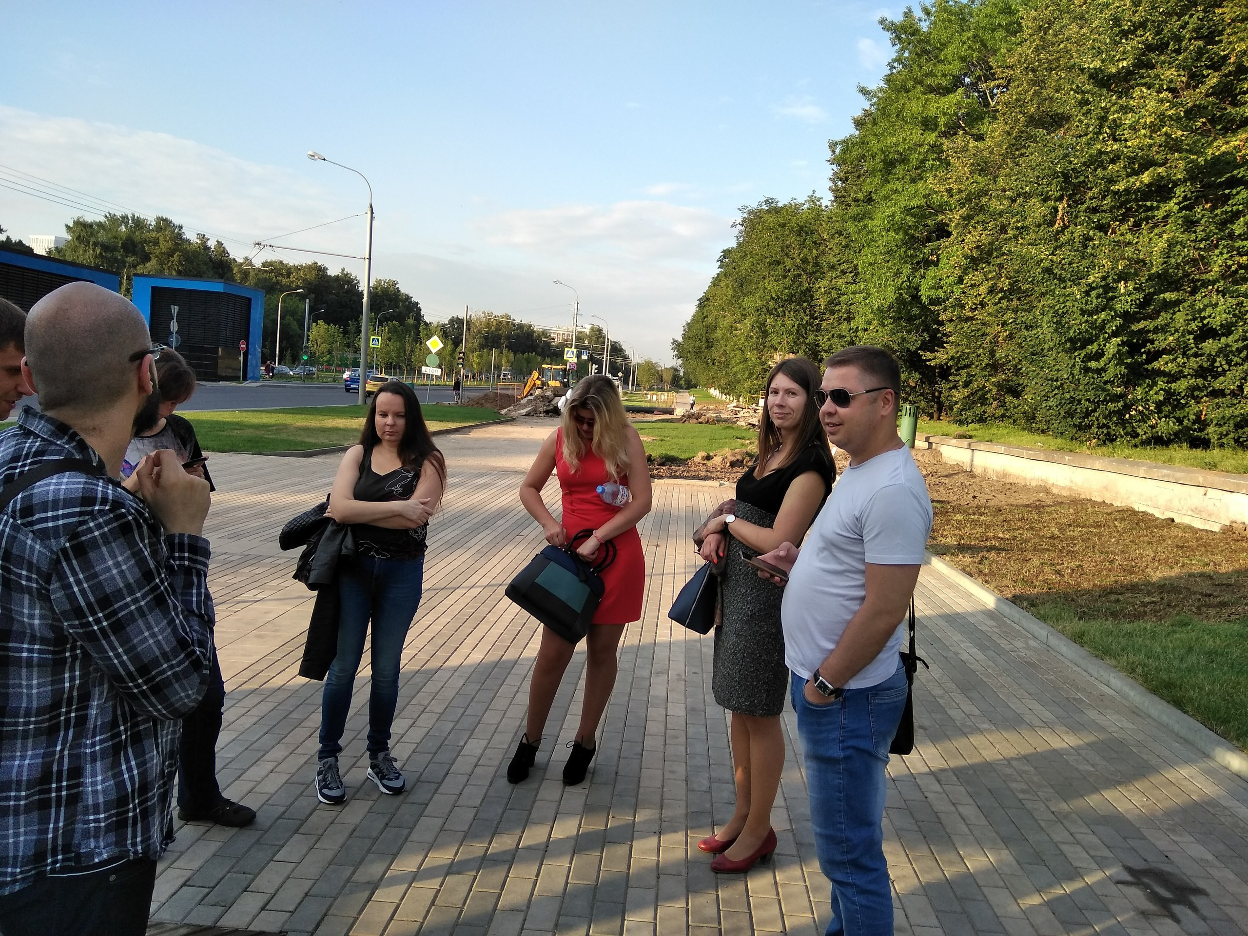 Прогулка на Воробьевых горах | 25.07.2017. Галерея Фантим