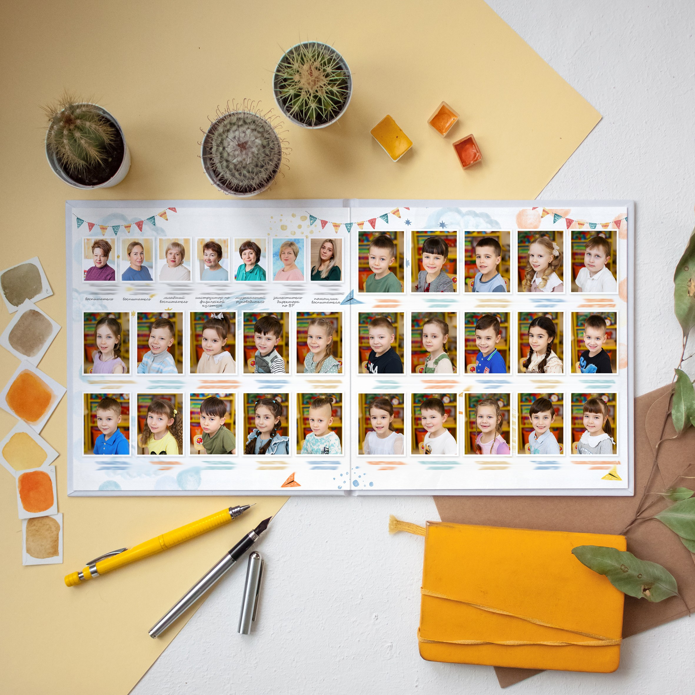 Примеры альбомов в Детский сад. Фотограф г. Москва Олеся Пантелеева
