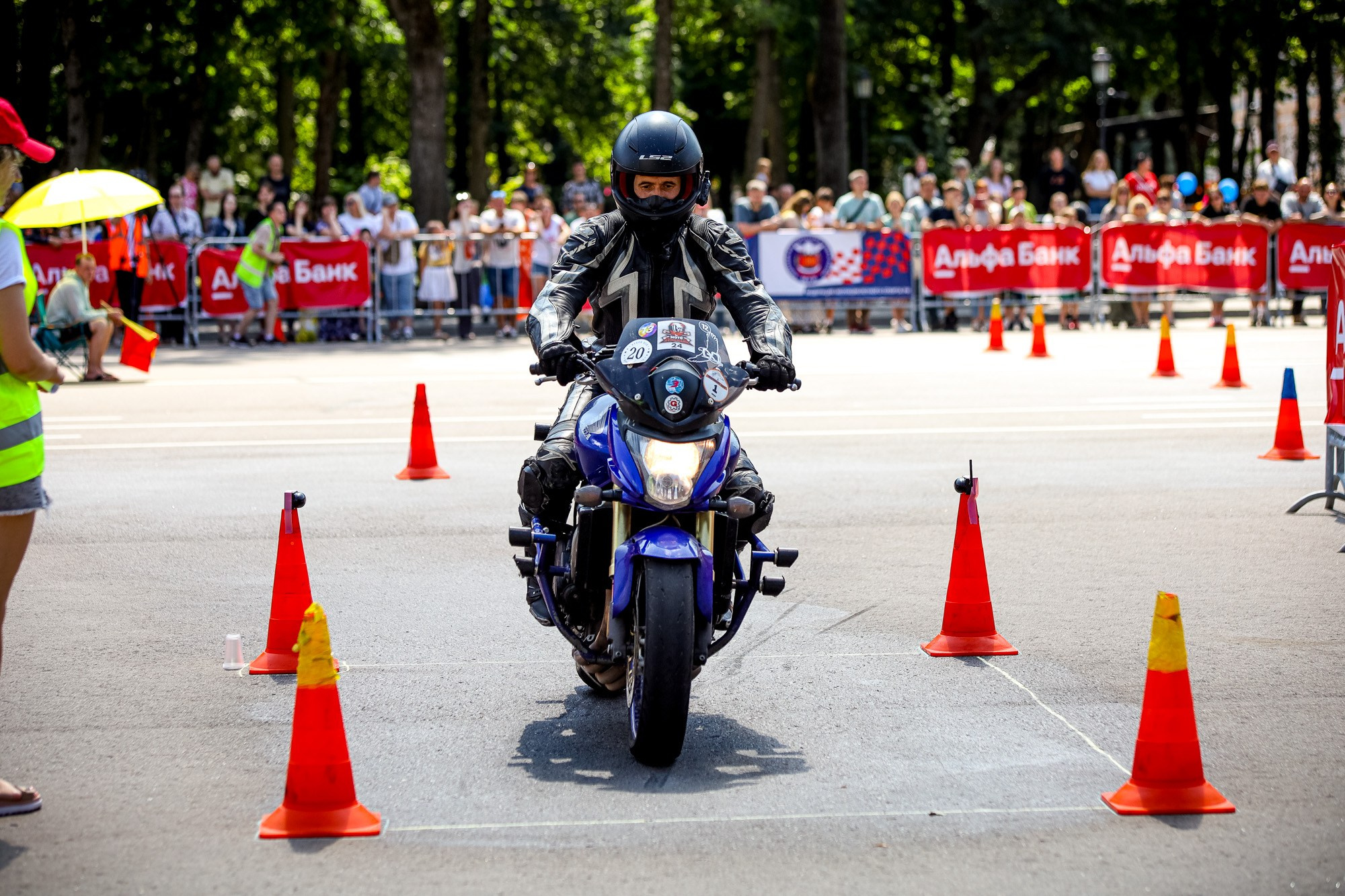 Кубок России по фигурному управлению мотоциклом. Спортивный фотограф Вадим Добедченков