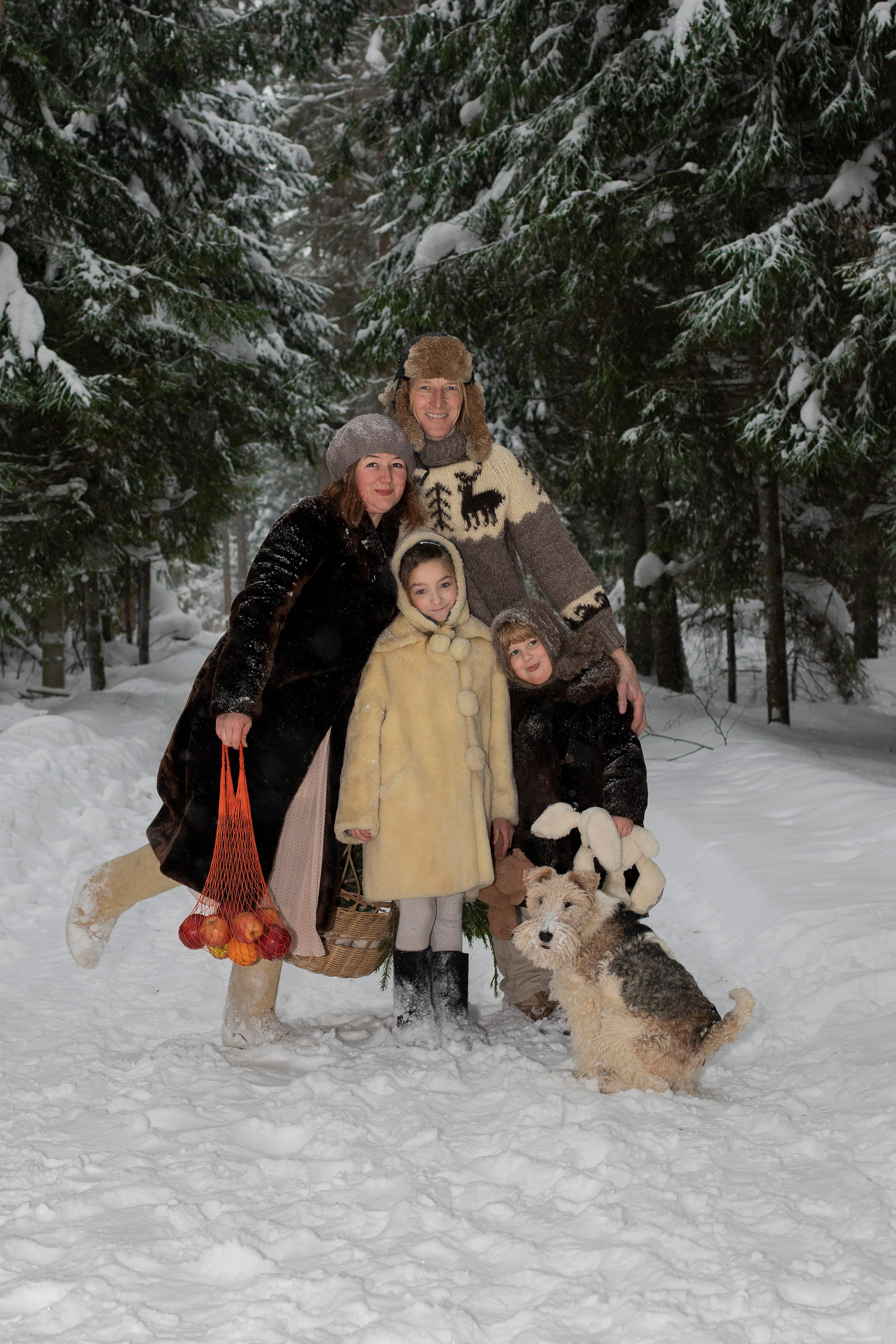 Зимний лес. Семейный и детский фотограф Кривутина Юлия