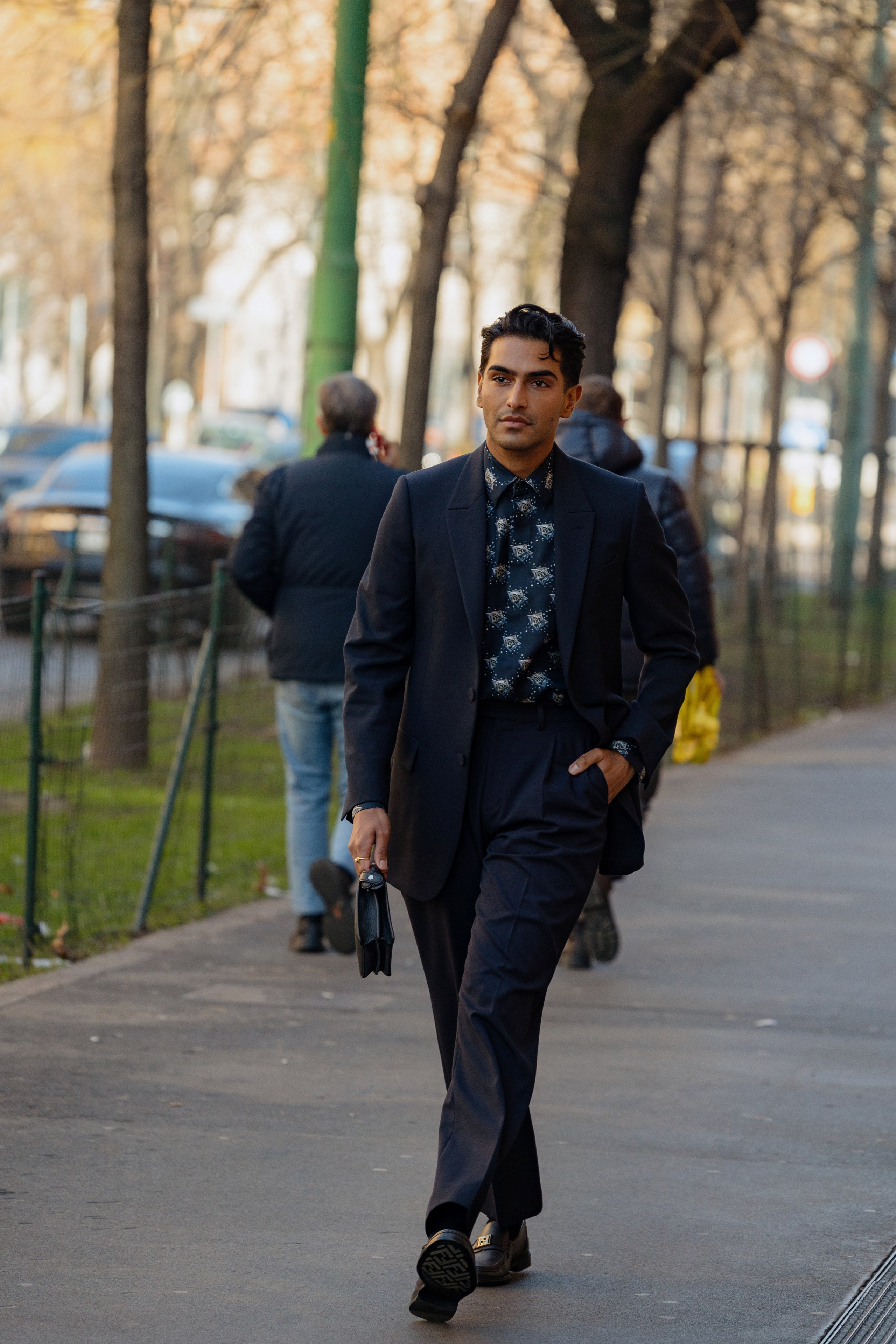 Milan Mens fashion week FW 24/25 FENDI. Photographer in Milan Ivan Goncharov