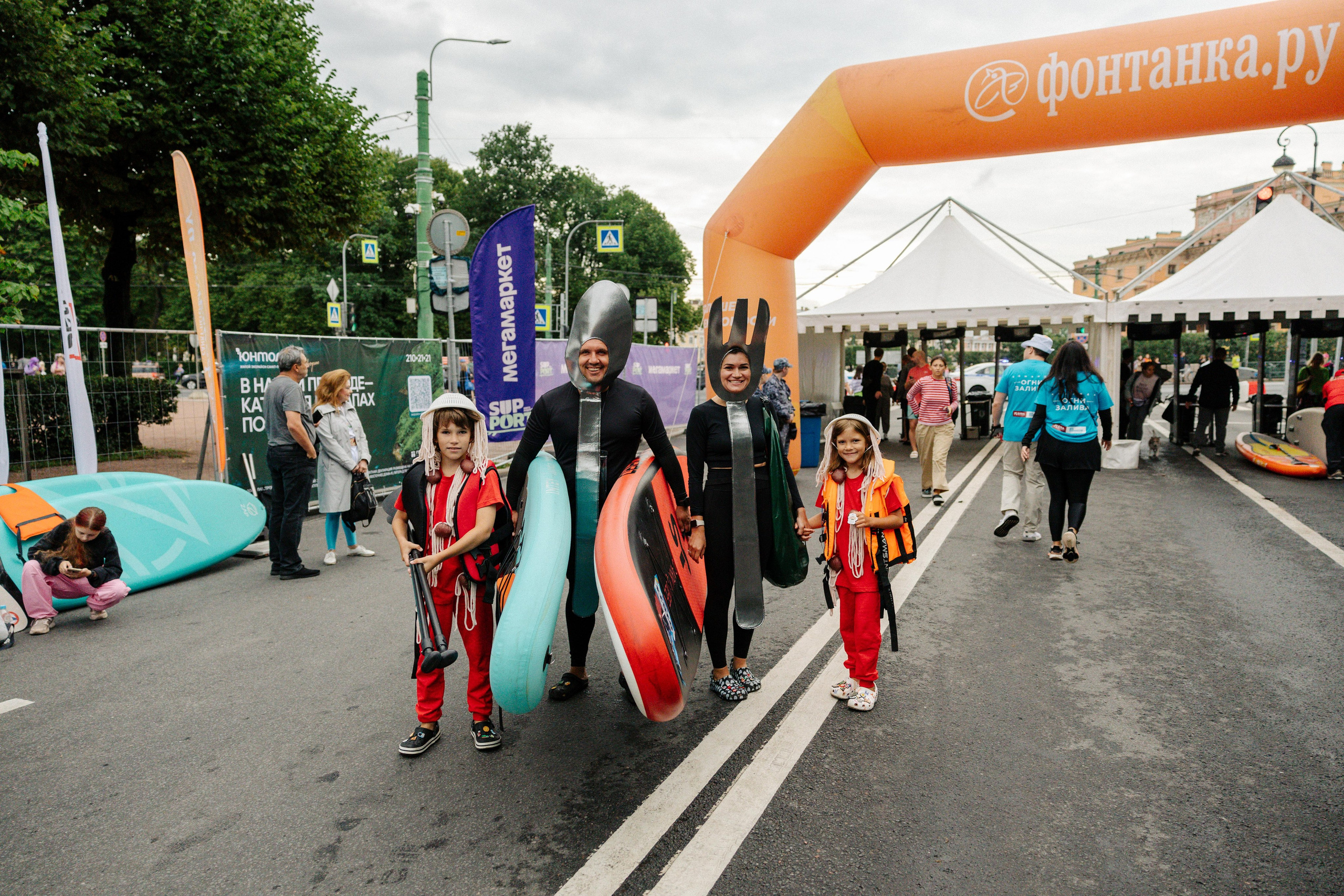 Фонтанка SUP