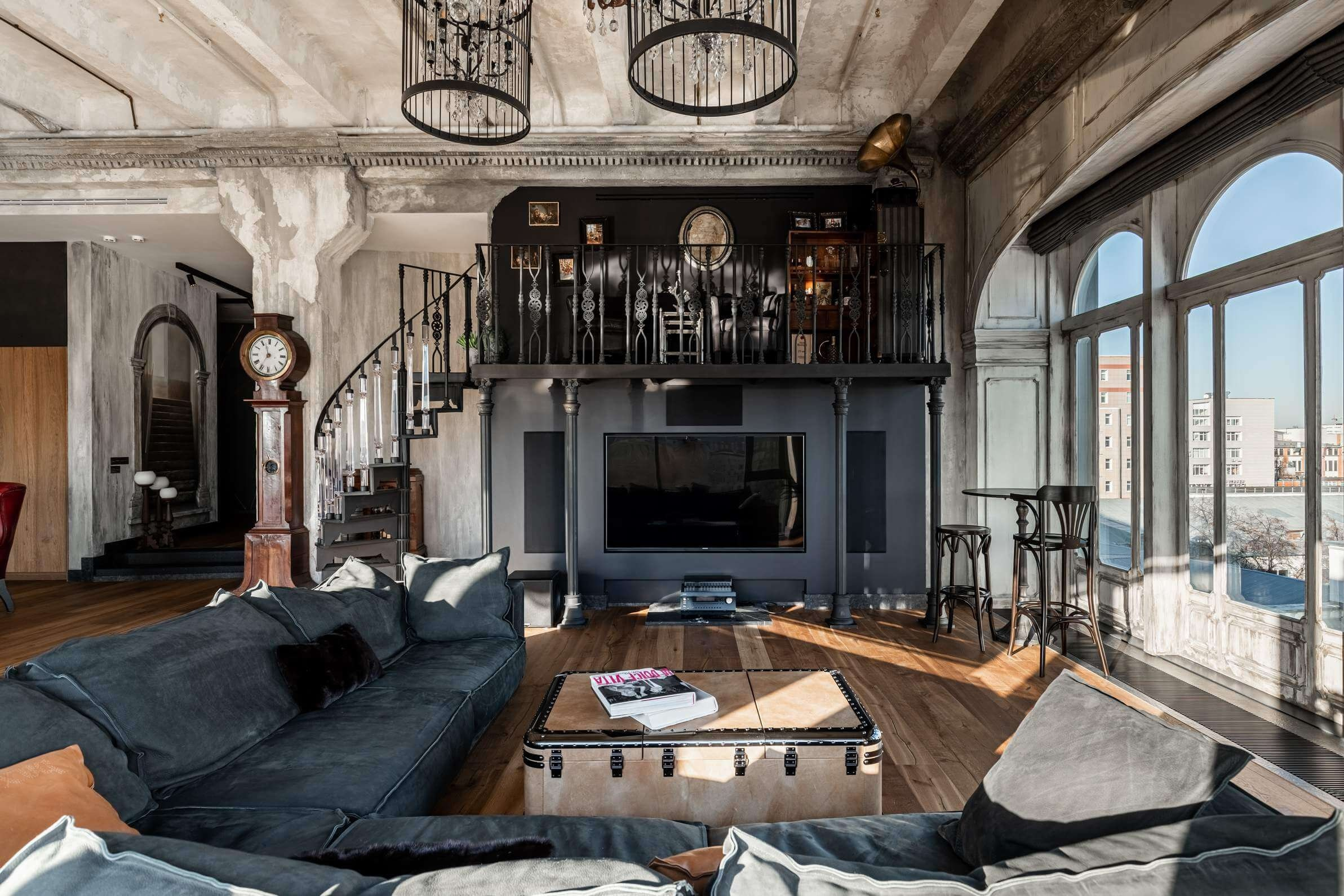 Квартира: дизайн Алена Мещерякова, съемка для Трио-интерьер. Фотограф Василий Буланов