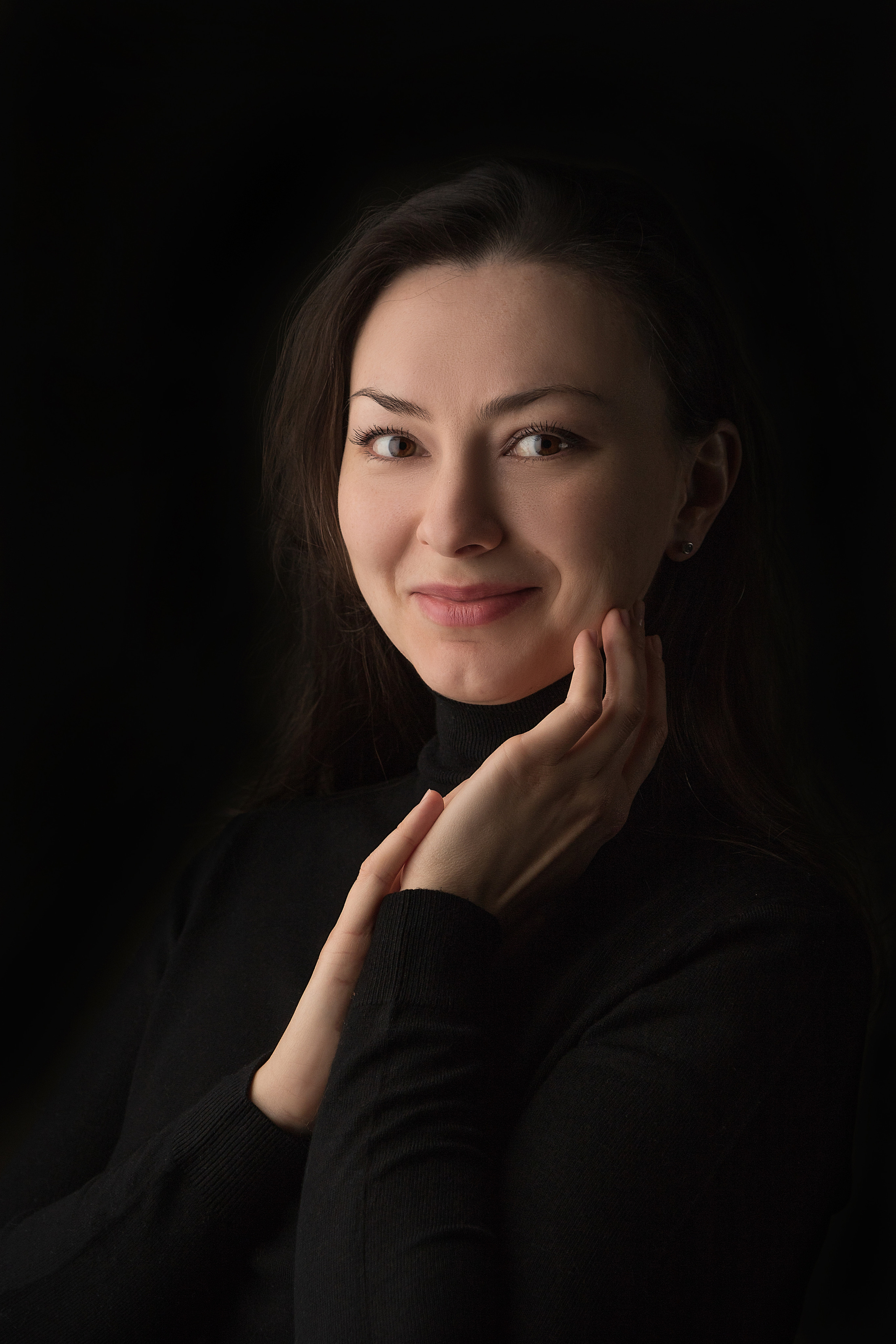 Женский студийный портрет. Балетный фотограф в Москве Галина Молчанова