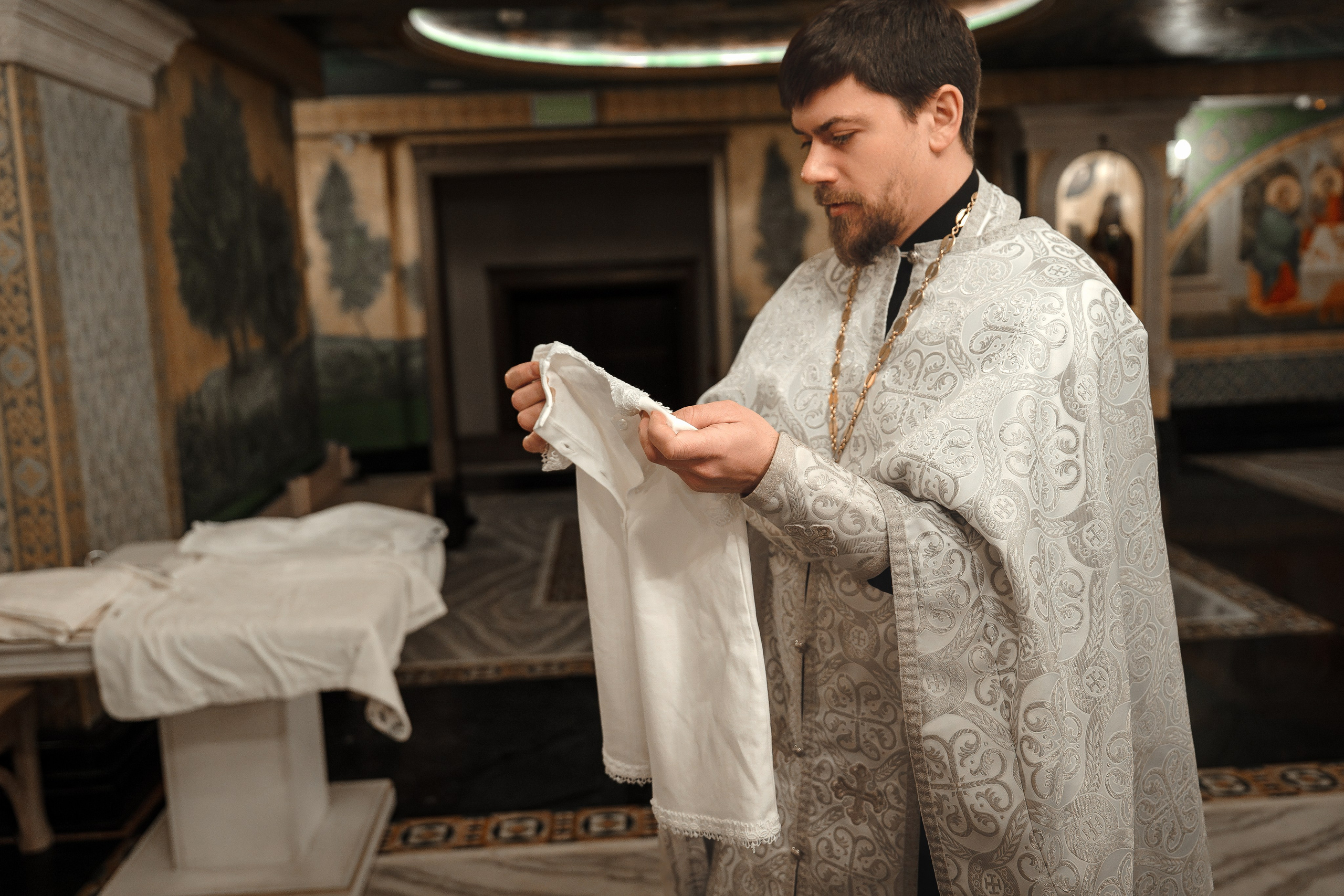 Фотограф на крещение в Сретенском монастыре 