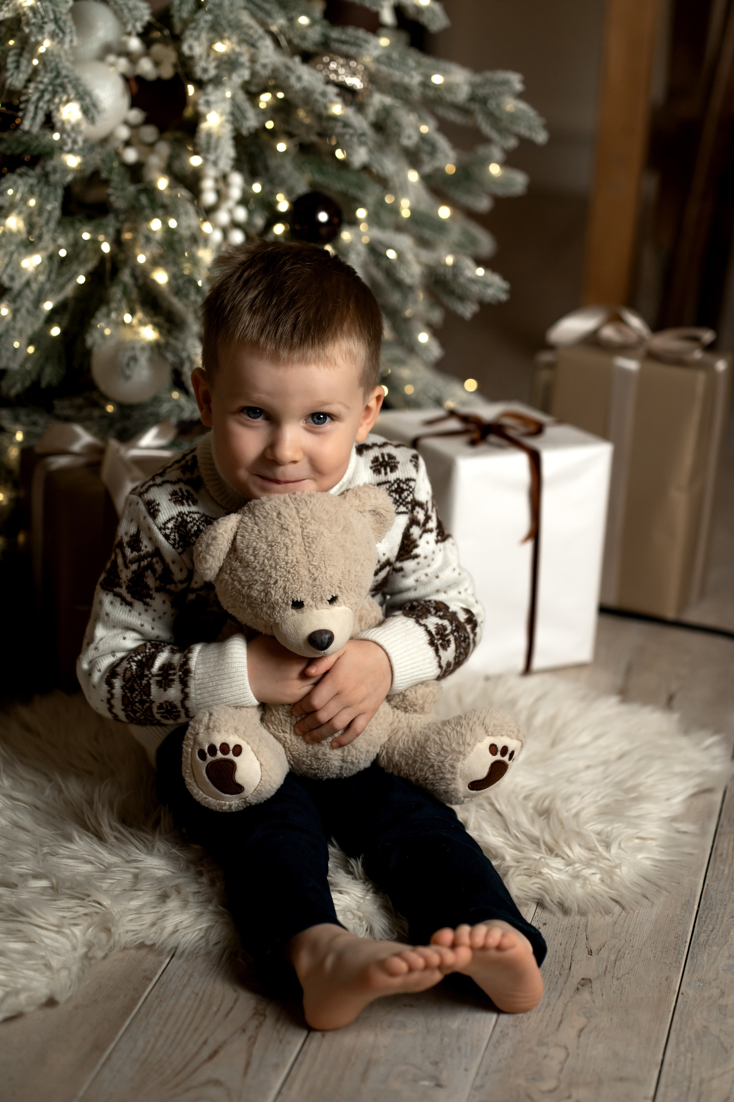 Новогоднее чудо для Гриши, Любы и Николая. Фотограф в Красноярске. Юлия Чаушанская