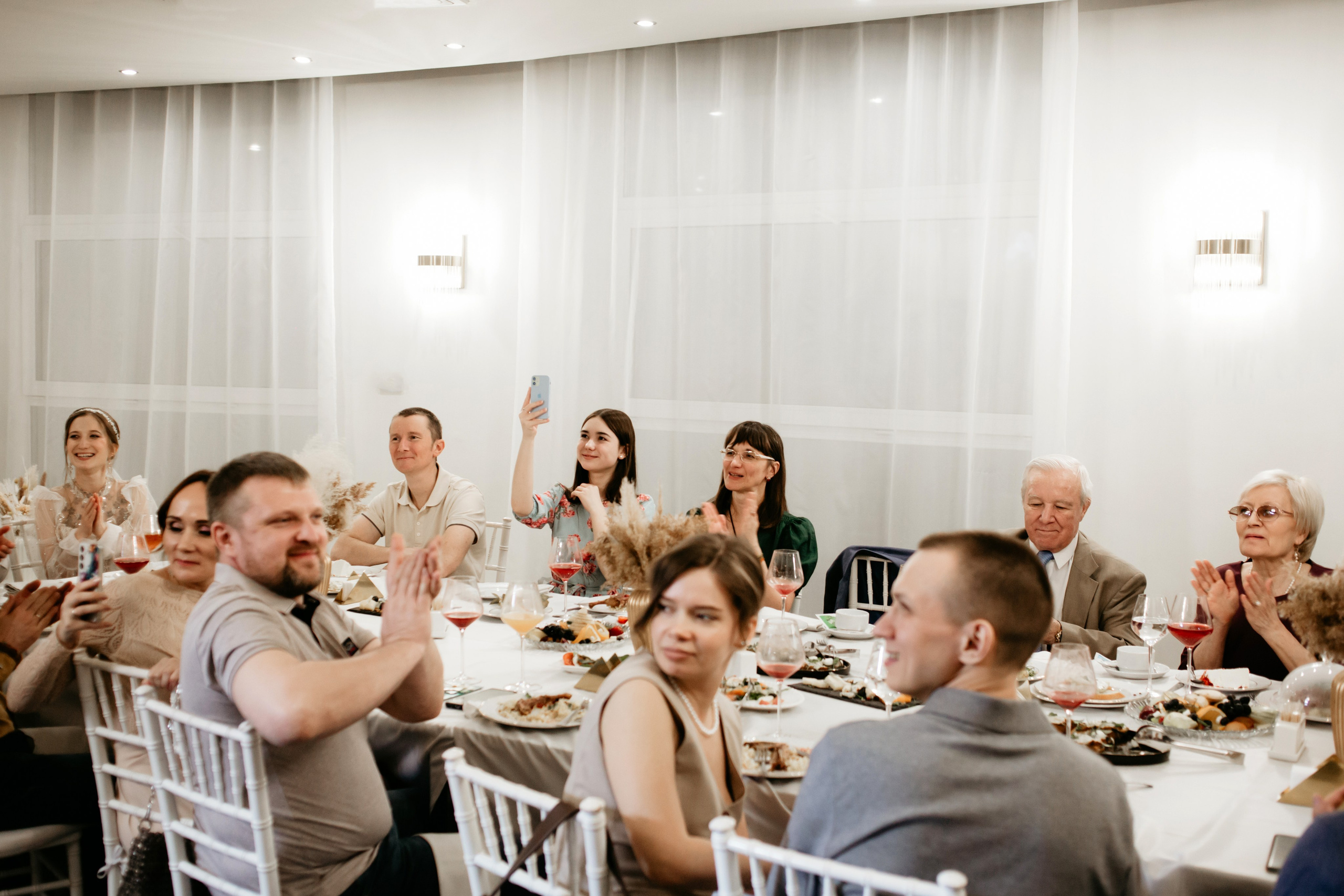 Свадебный банкет Анна и Дмитрия. Фотограф в Челябинске Ополихина Анна