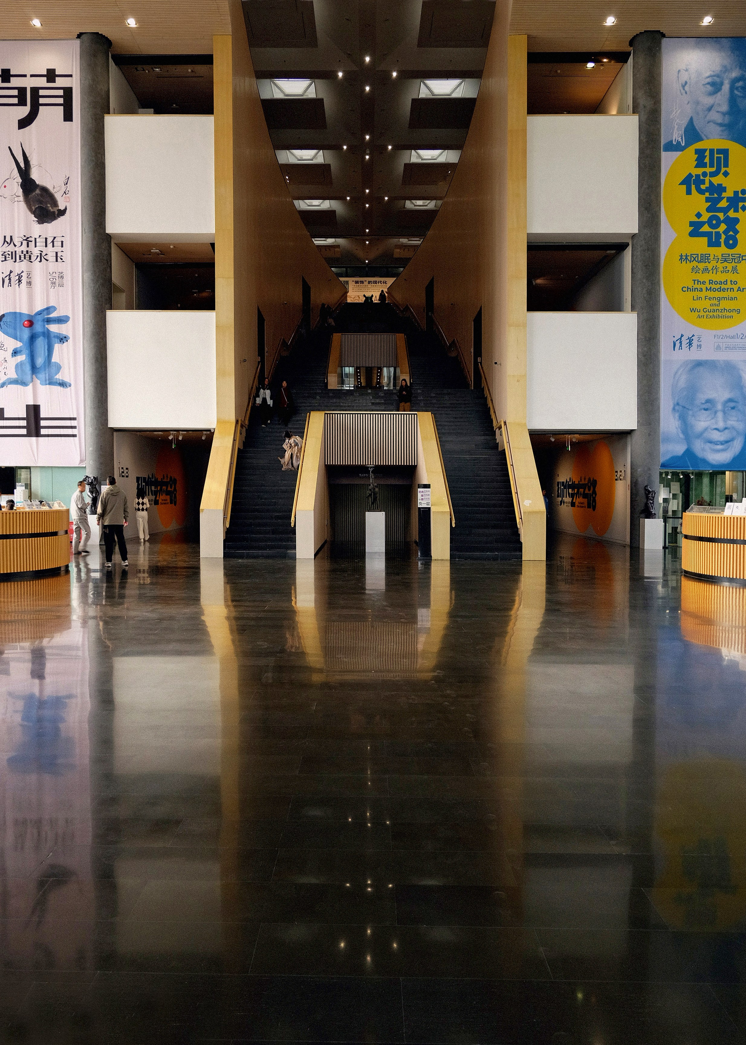 Tsinghua University Art Museum Beijing. Интерьерный архитектурный фотограф | interior architectural photographer