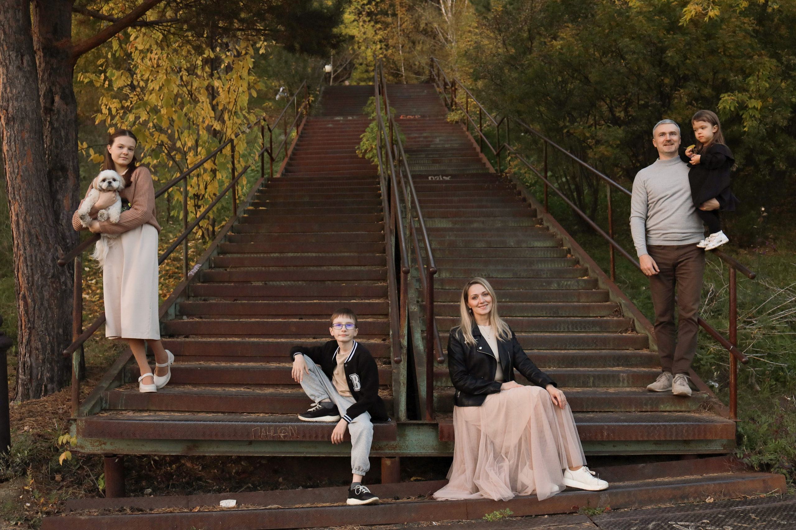 Теплая осень. Семейный фотограф в Томске Максимова Екатерина