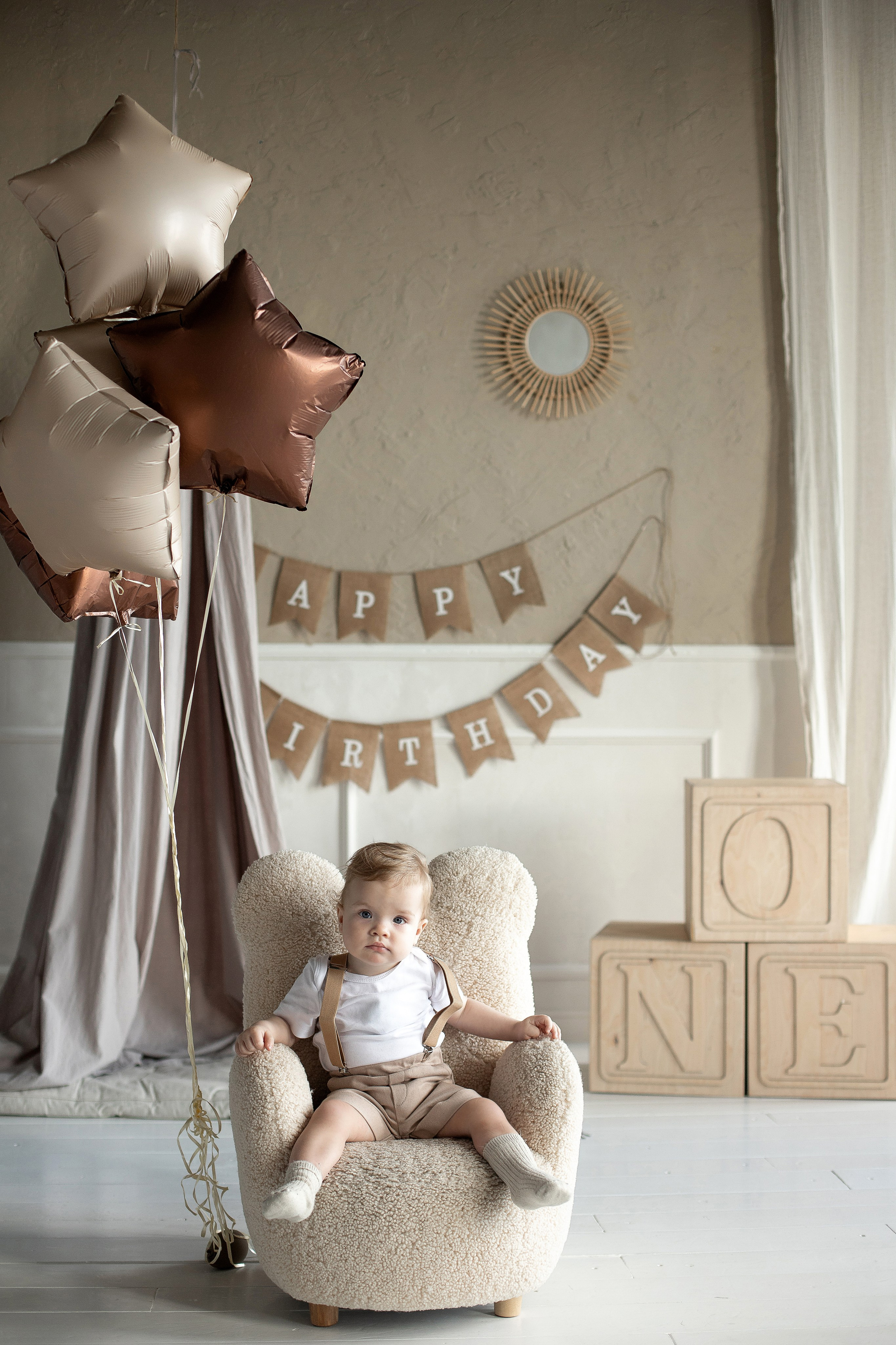 Годик малышу. Семейный и детский фотограф в Красноярске Анна Маюрова