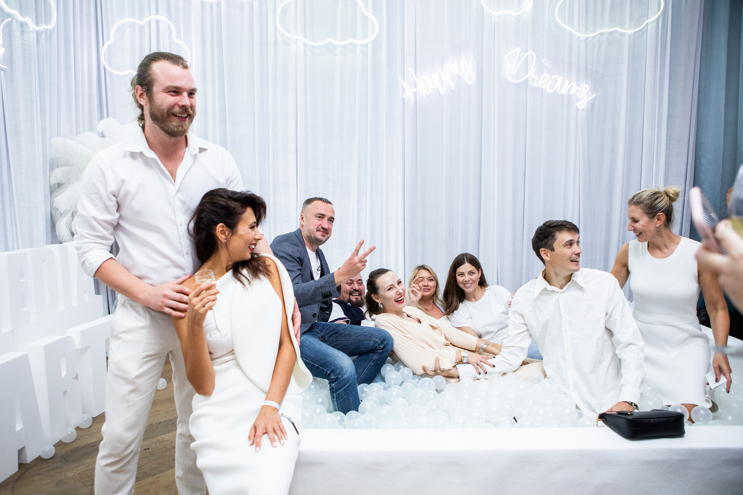 White party. Репортажный Фотограф Москва Дарья Лунева