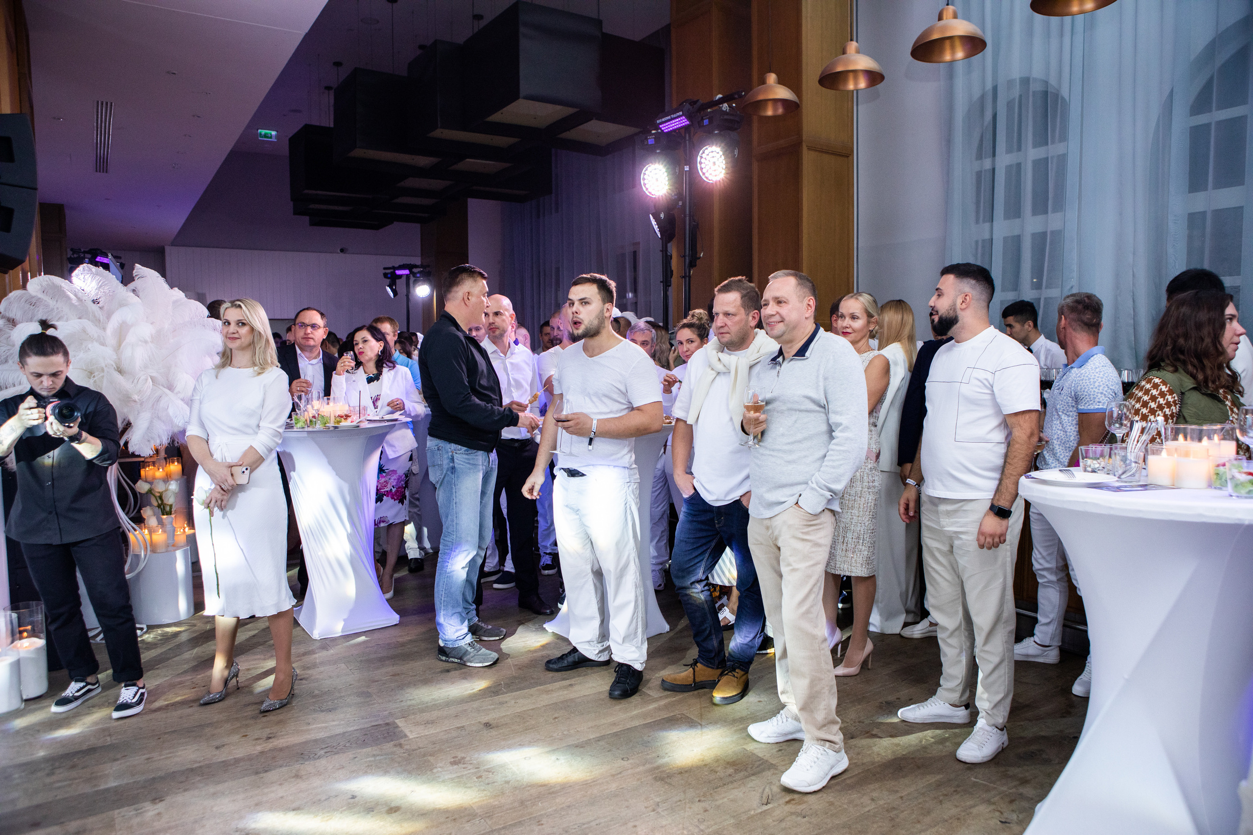 White party. Репортажный Фотограф Москва Дарья Лунева
