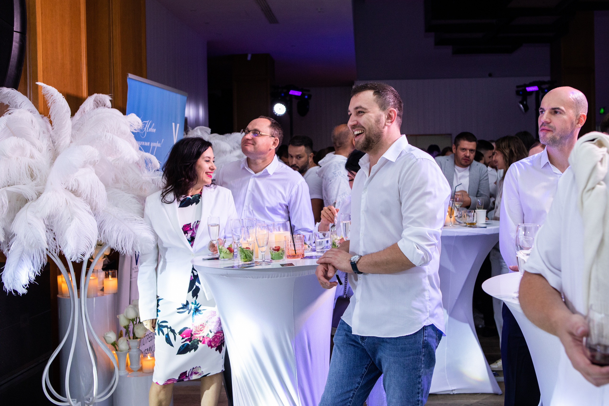 White party. Репортажный Фотограф Москва Дарья Лунева