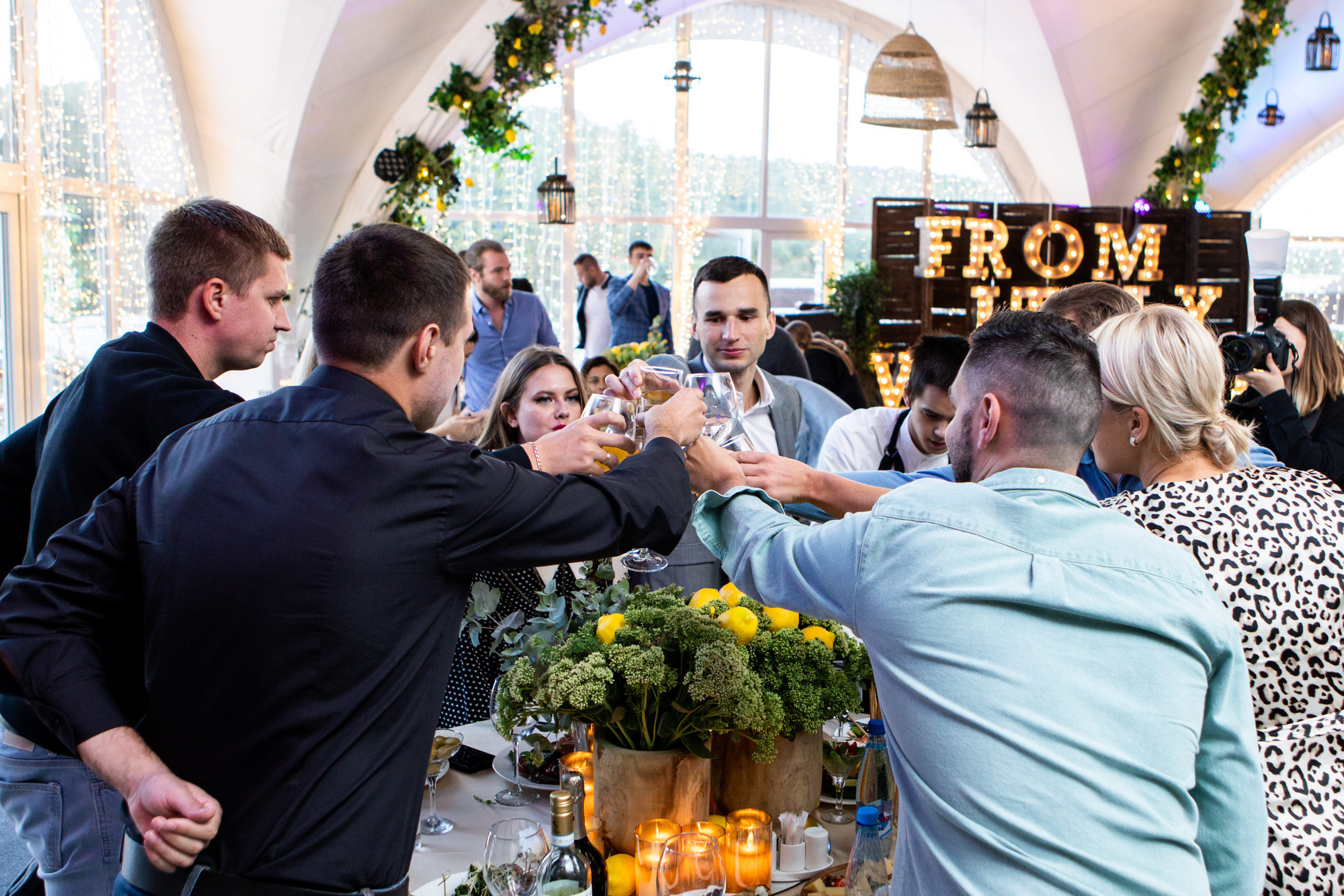Юбилей, День рождения. Репортажный Фотограф Москва Дарья Лунева