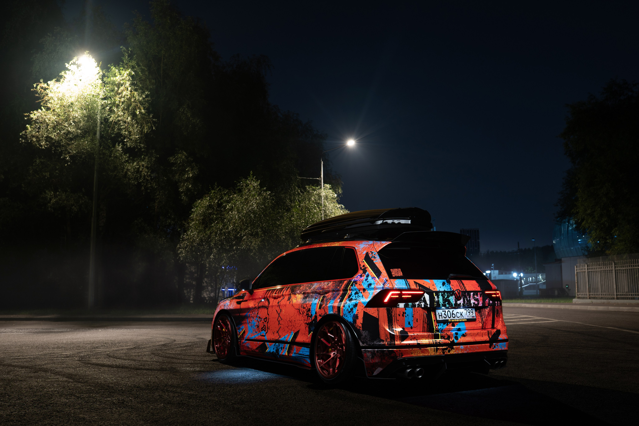 Volkswagen Tiguan Frankenstein. Автомобильный фотограф в Москве | Базилев Александр