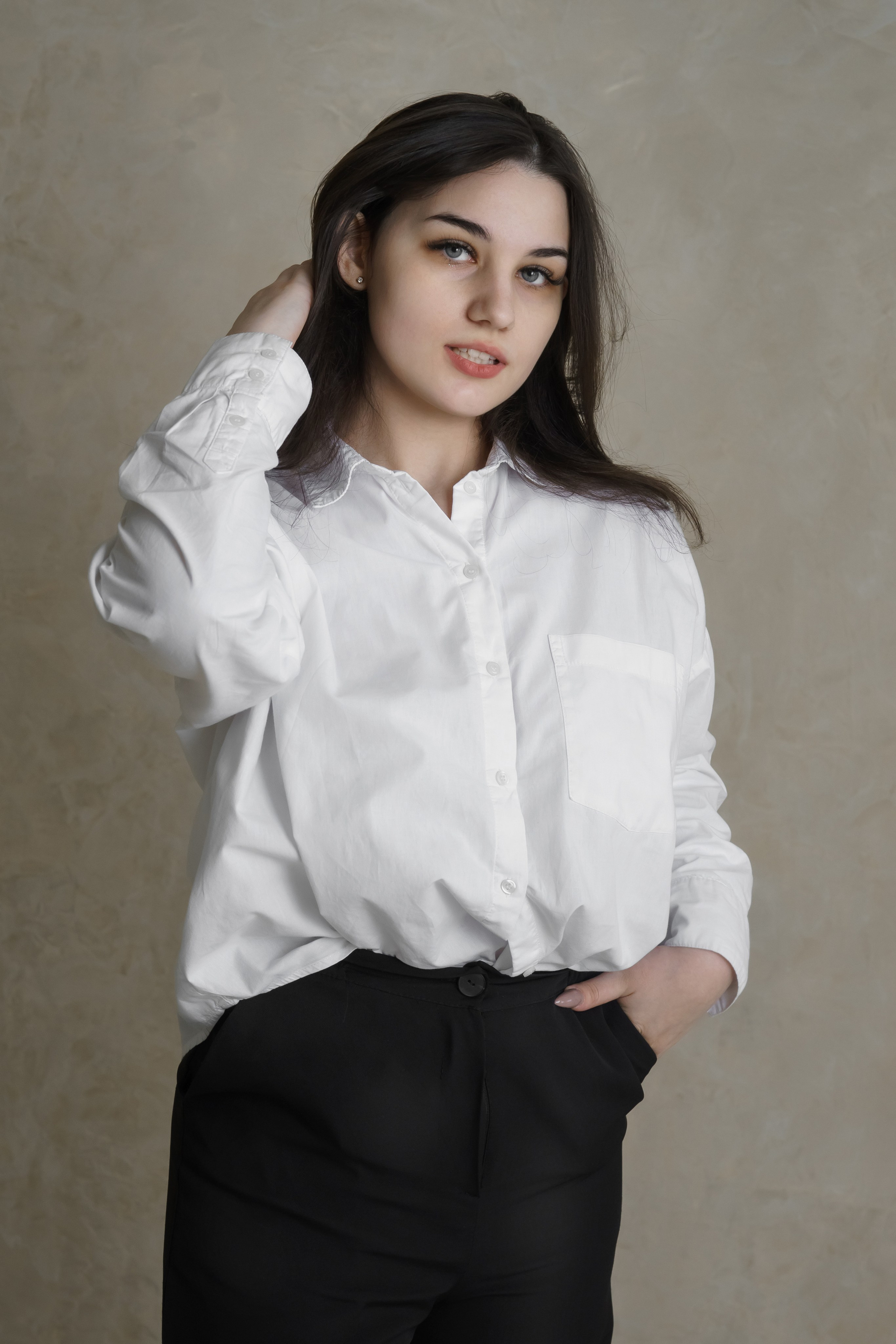 В студии сьемка школьников. Ольга Плаксина фотограф в Саратове