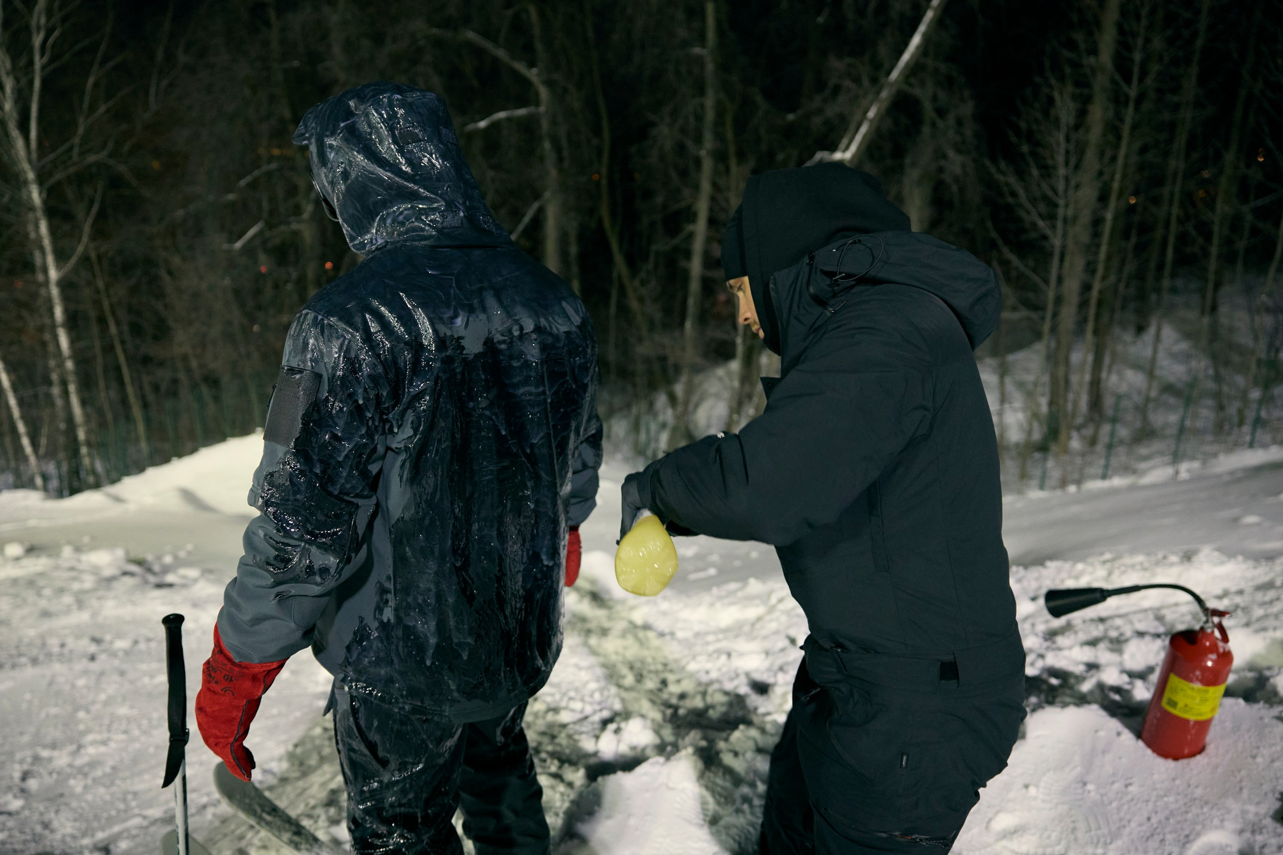 Burning Mogul. Creative photographer Denis Klero