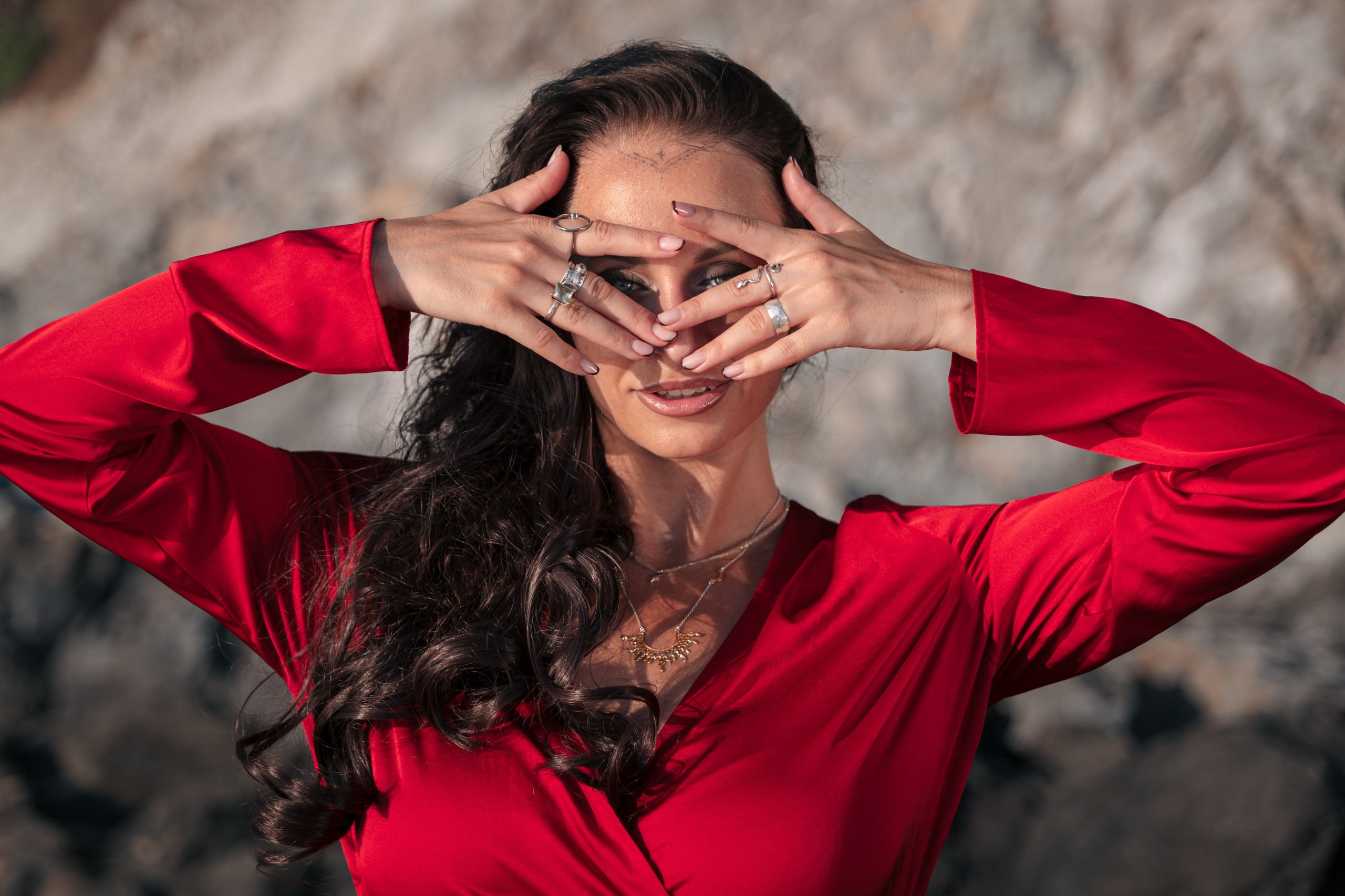 Контент фотосессия Ани. Студия. Портретный и репортажный фотограф в Сочи Рамодина Юлия