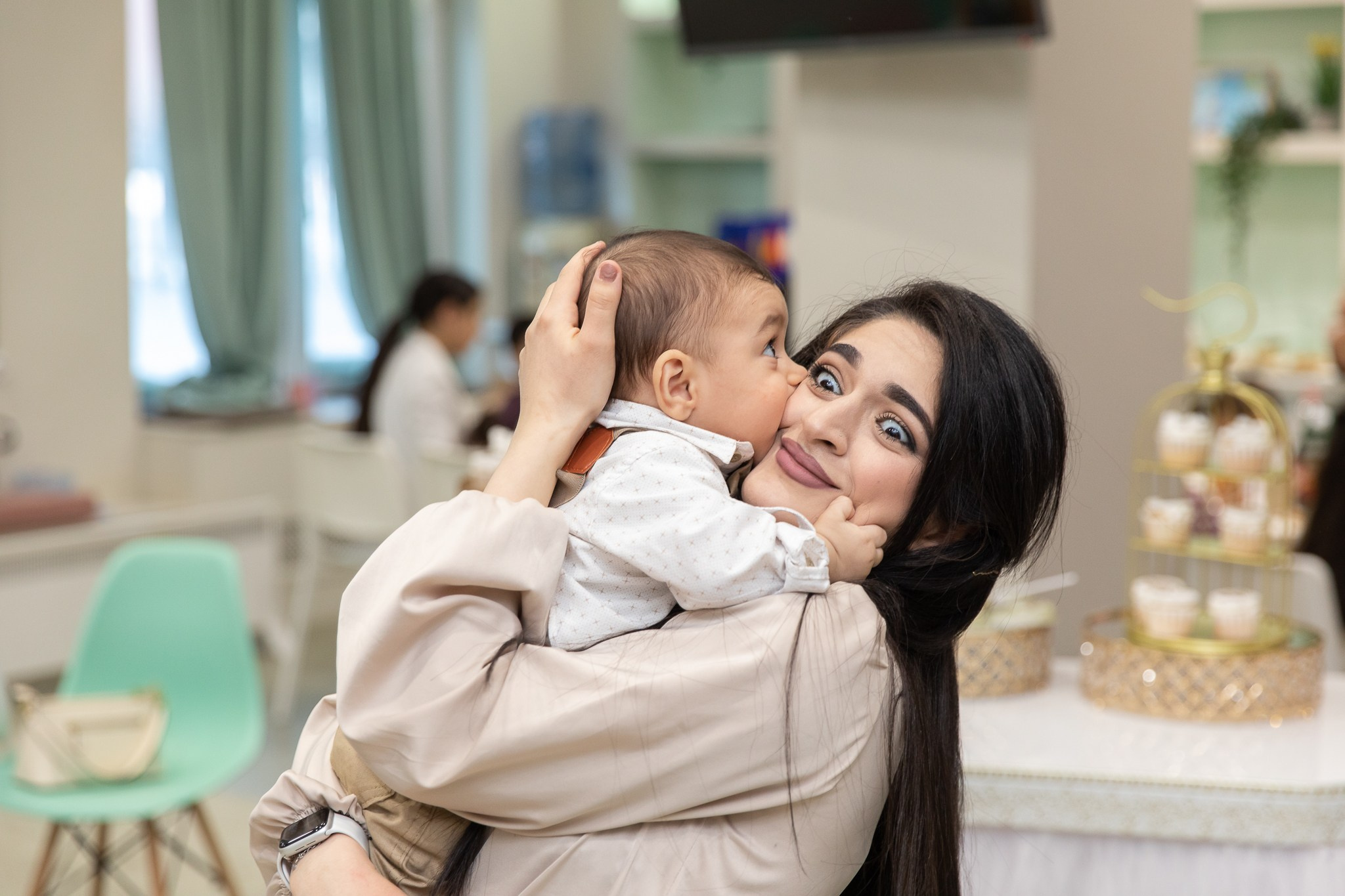 Первый зубик Али. Фотограф Татьяна Генева