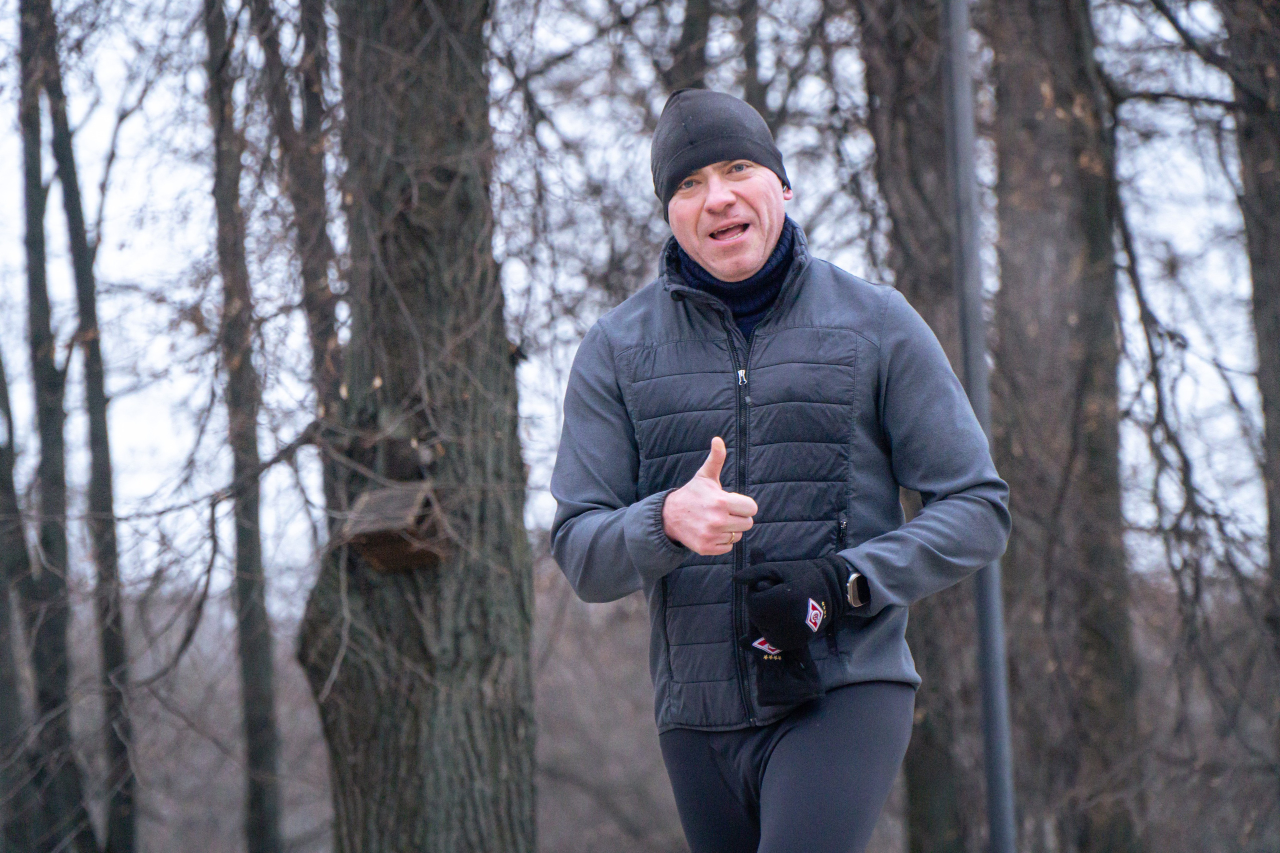 5 вёрст Наташинский 25 января 2025. Роман Капилюшов. Бег. Фото. Видео. г. Люберцы