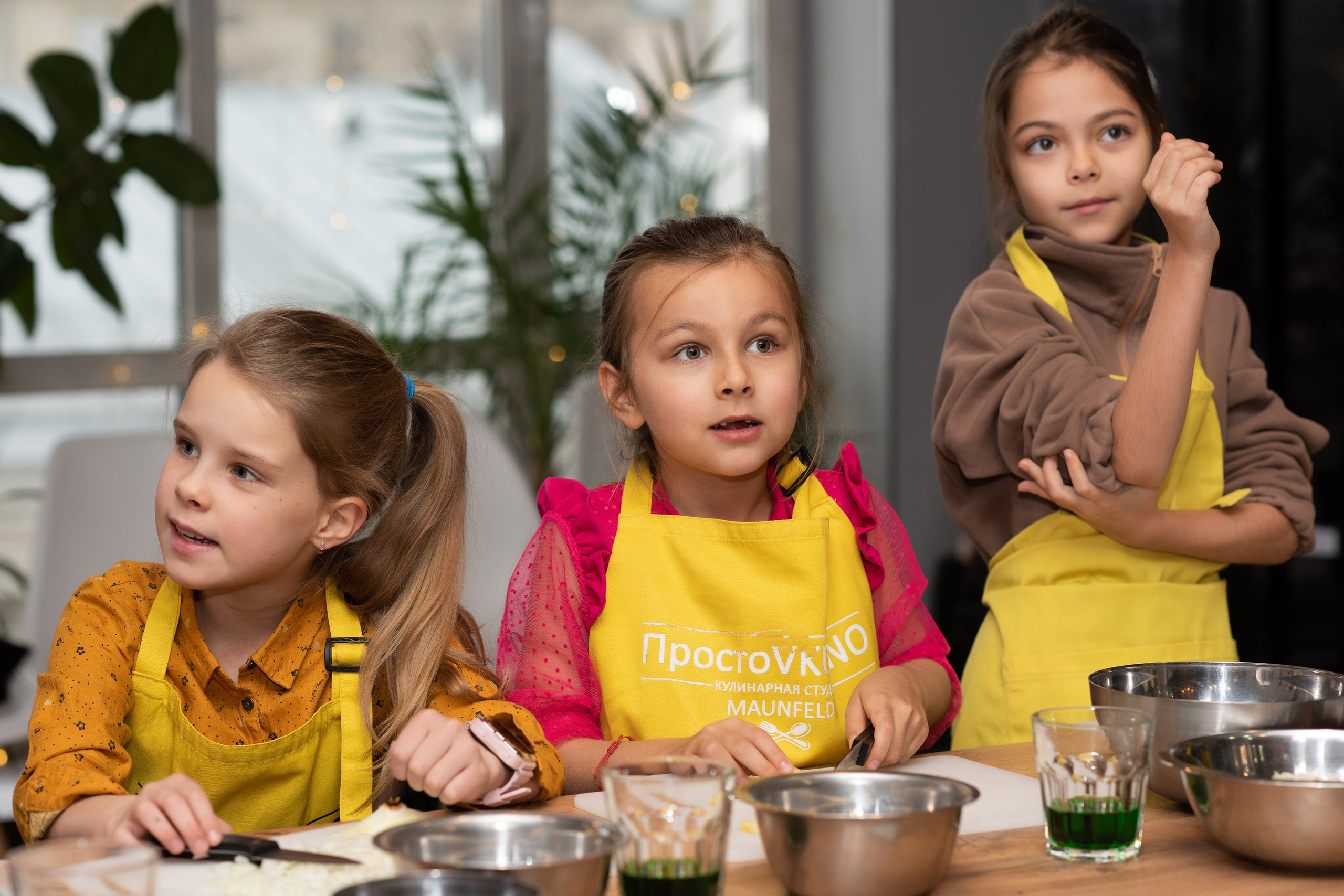 Детский день рождения в кулинарной студии. Фотограф Диана Вальтер