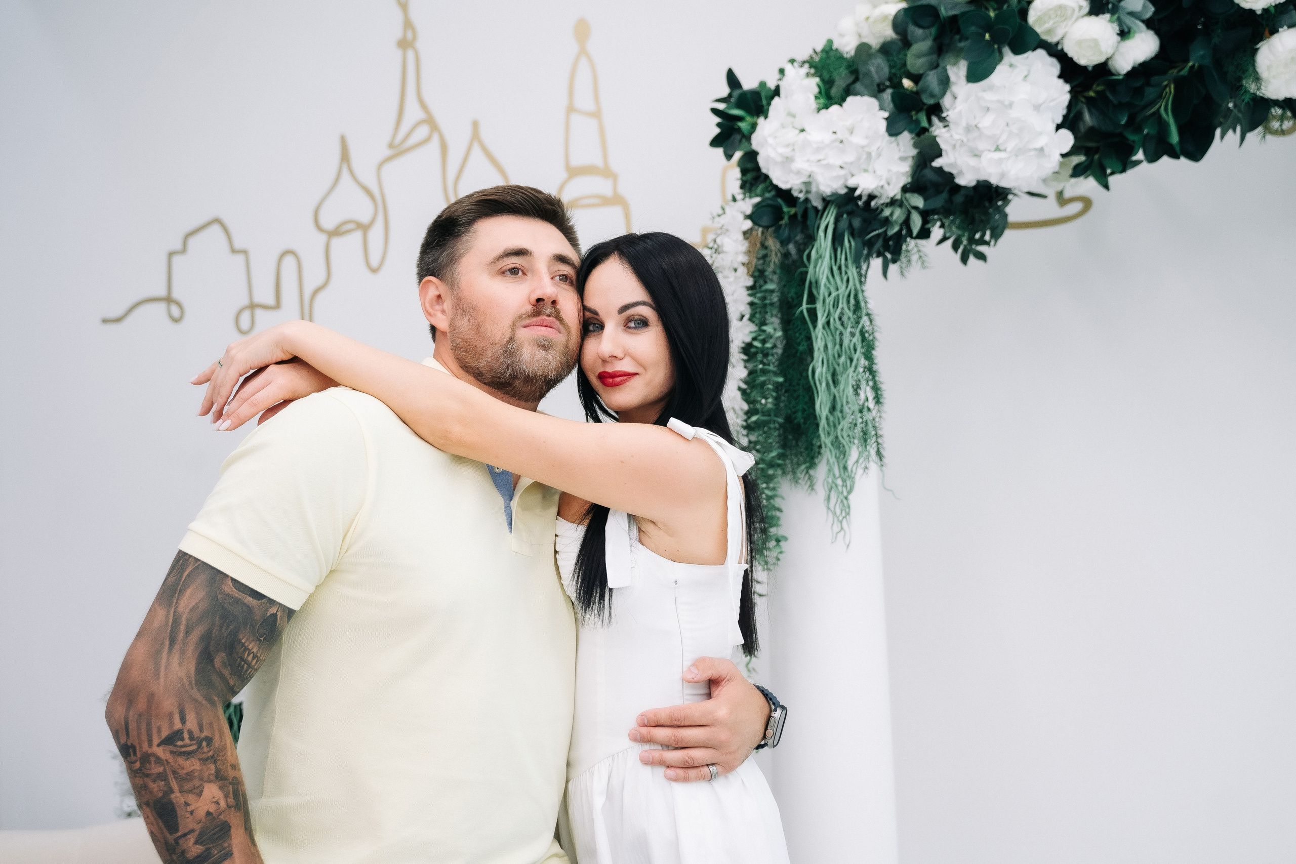 Николай и Елена роспись в МФЦ. Свадебный и семейный фотограф в Москве и МО Геннадий Туманцев