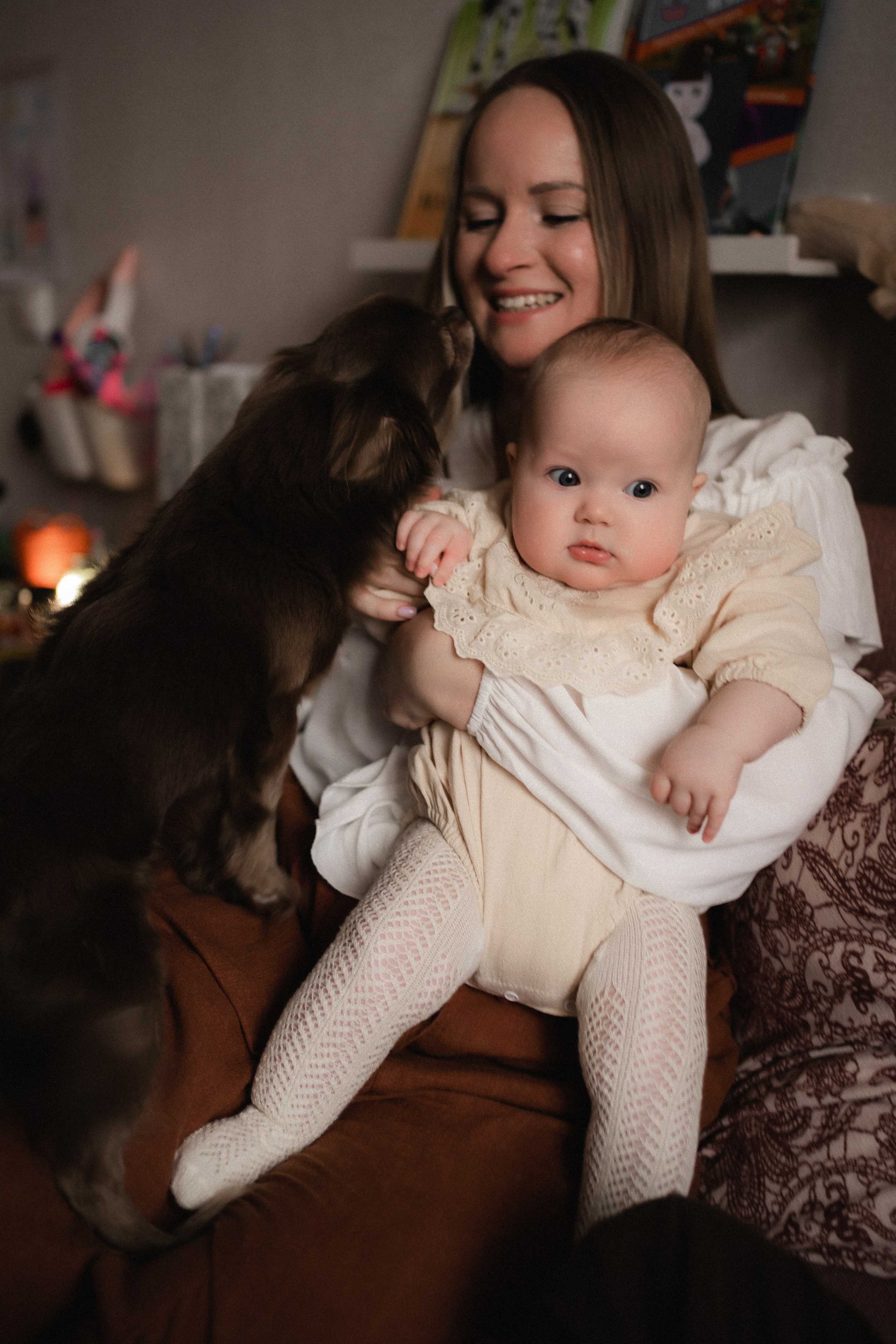 Семейная домашняя фотосессия в Домодедово. Семейный фотограф в Москве и в Домодедово Екатерина Патракова