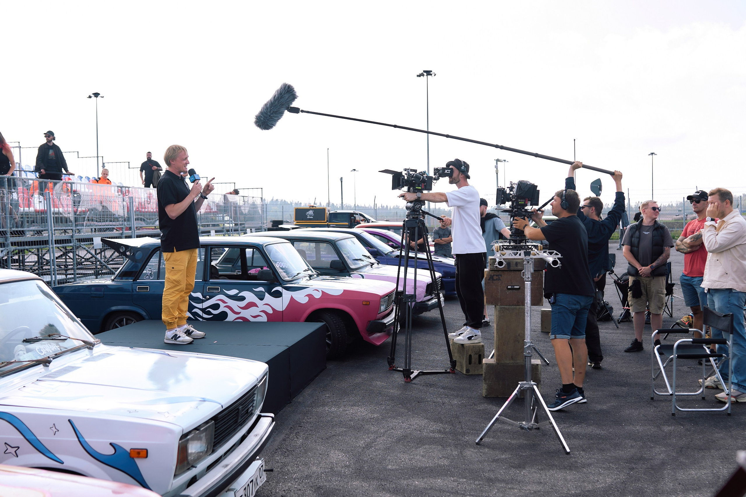 BACKSTAGE OF THE FILM «ZHIGA». Photographer — ERASTOV