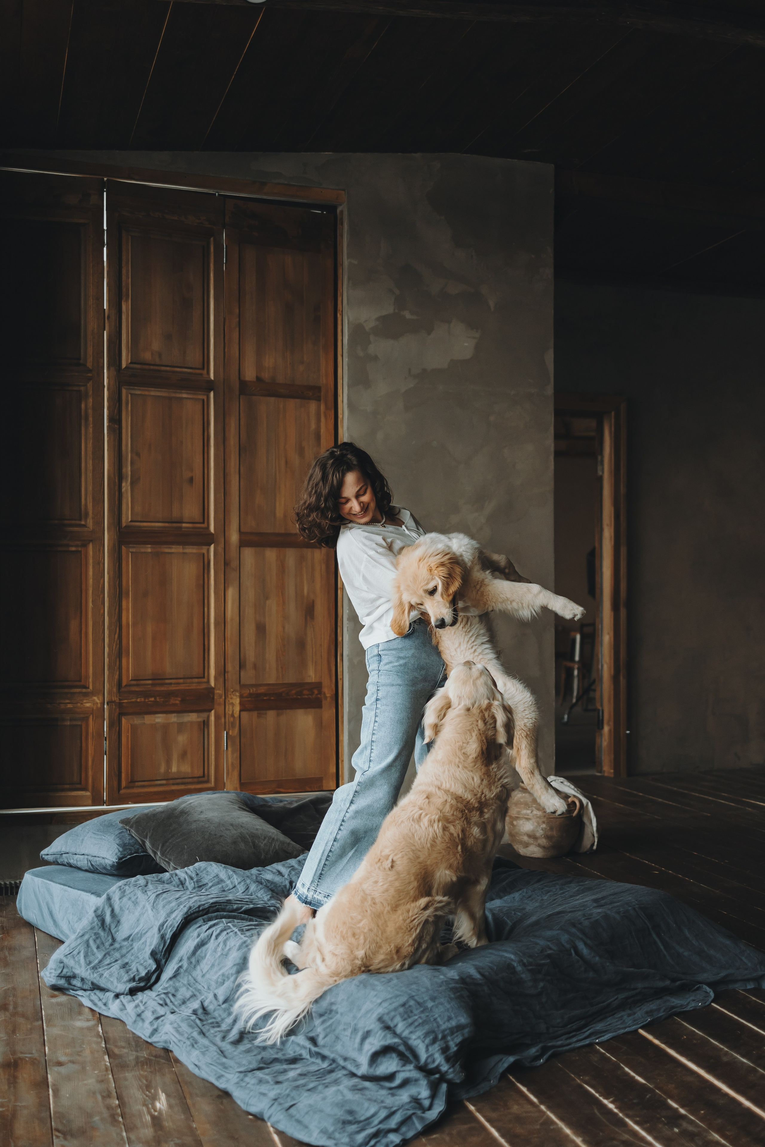 Настя, Арчи и Арагон. Фотограф-анималист в Санкт-Петербурге Алина Яхонт