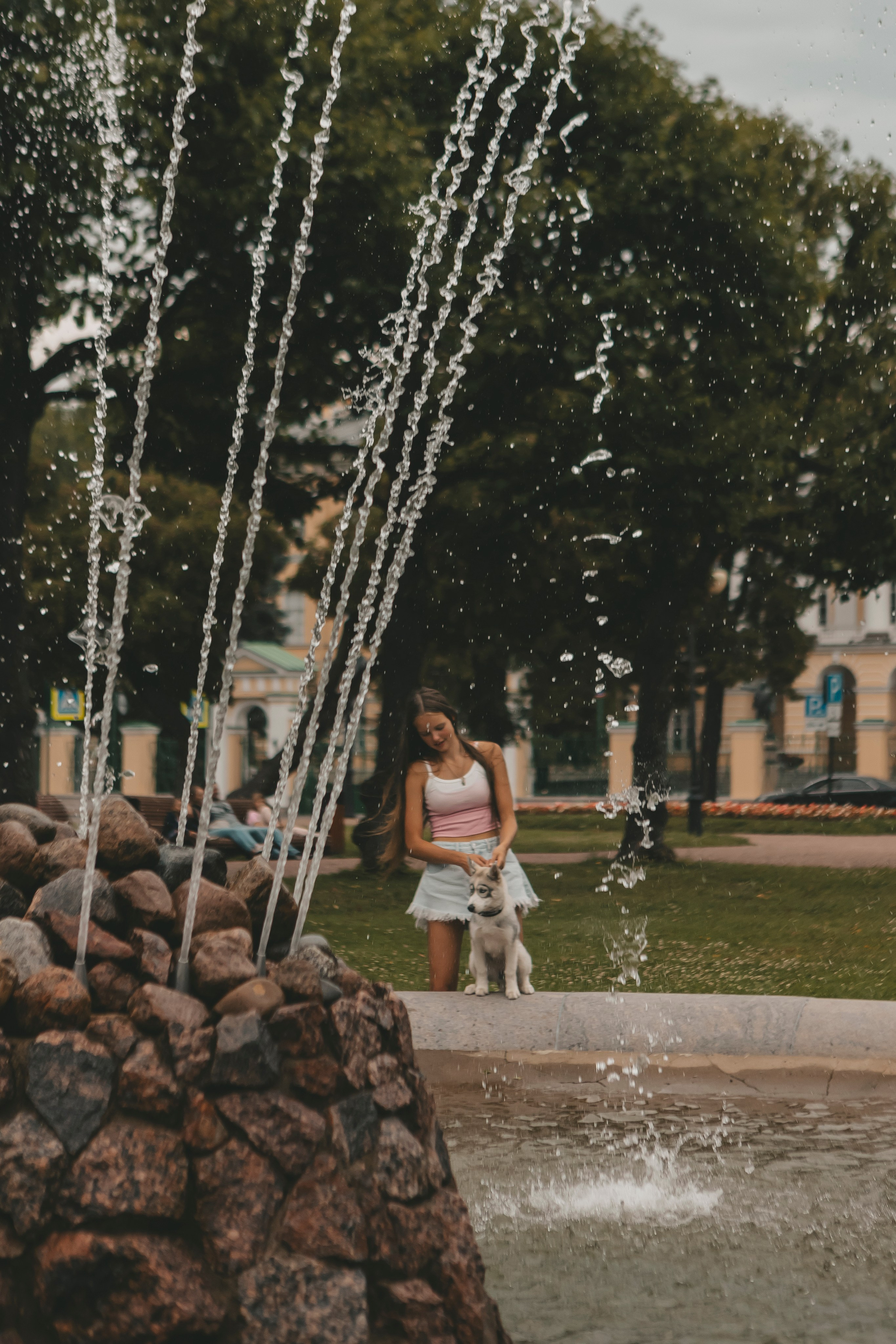 Милана и Белка. Фотограф-анималист в Санкт-Петербурге Алина Яхонт