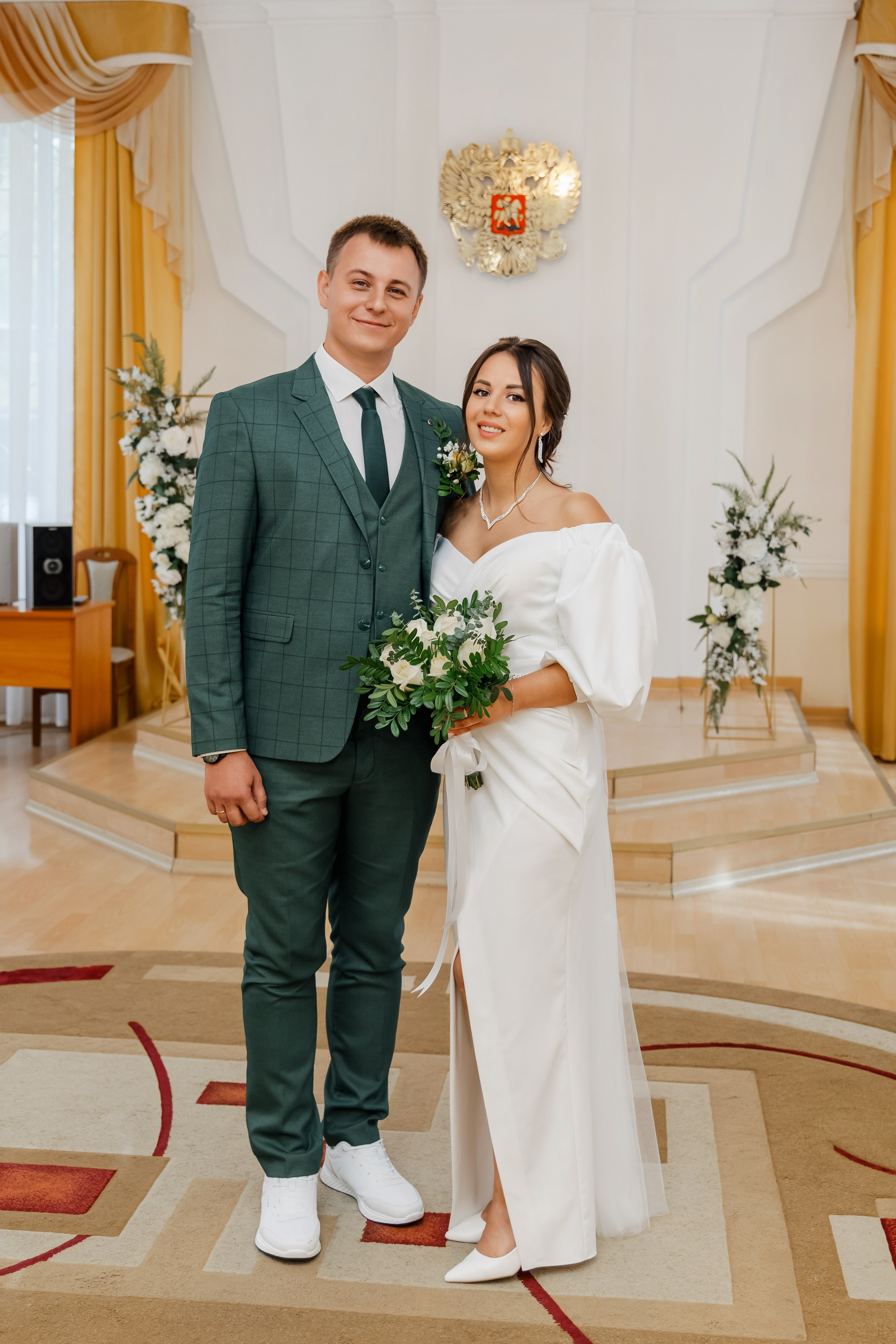 Олег и Юлия. Свадебная прогулка. Свадебный фотограф в Хабаровске