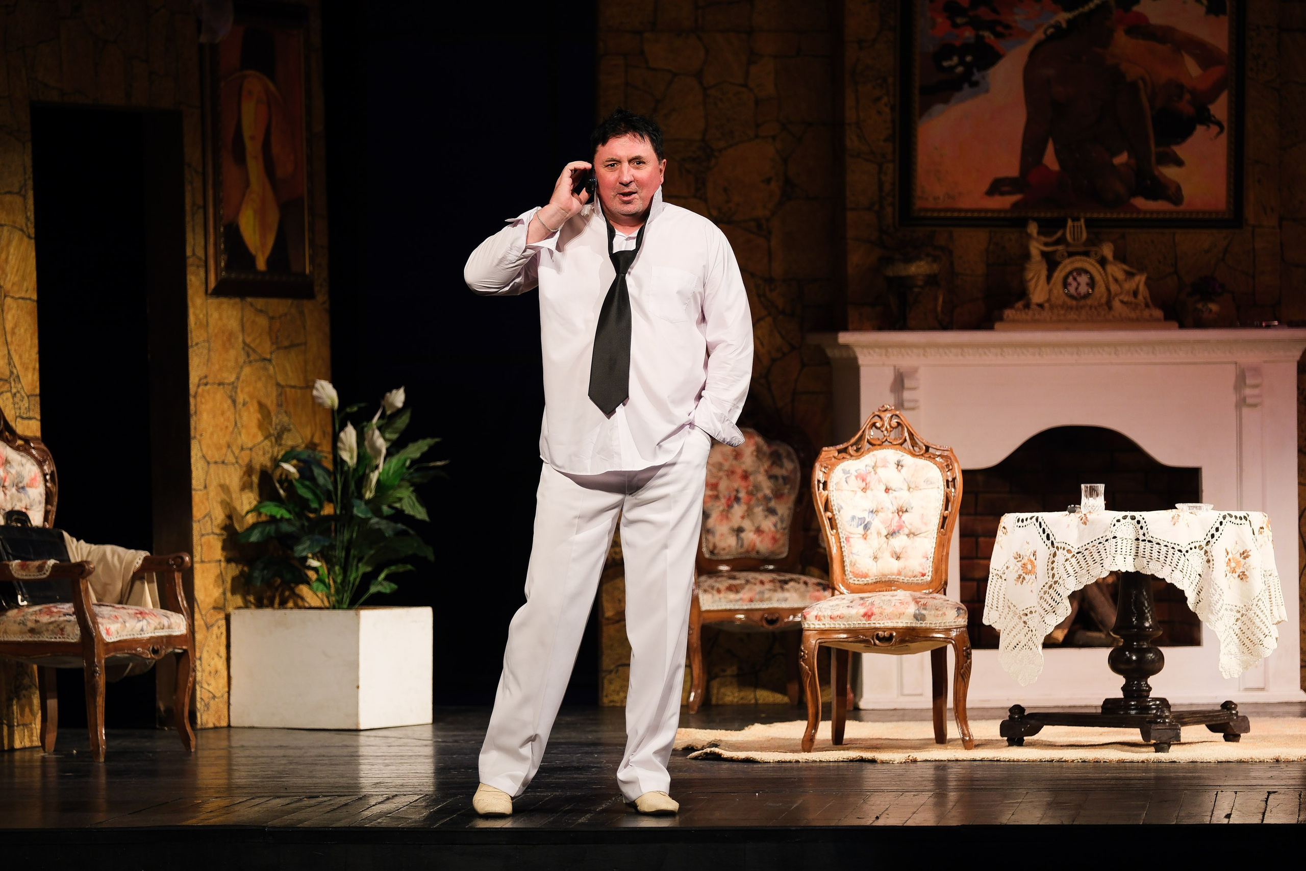 Ужин с дураком. Фотограф Анатолий Деникин