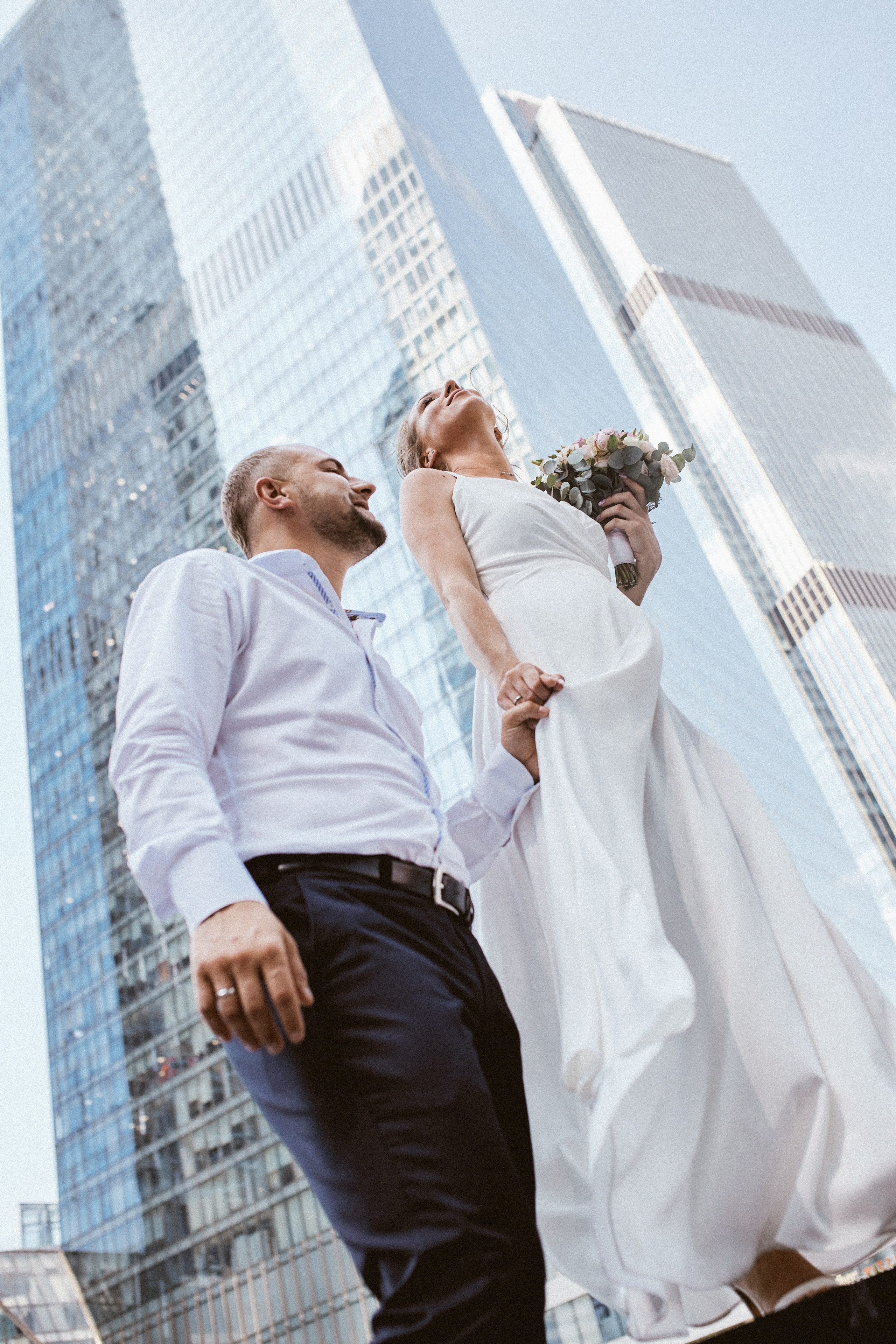 Свадьба в Сити. Портретный фотограф в Москве Мария Варлей