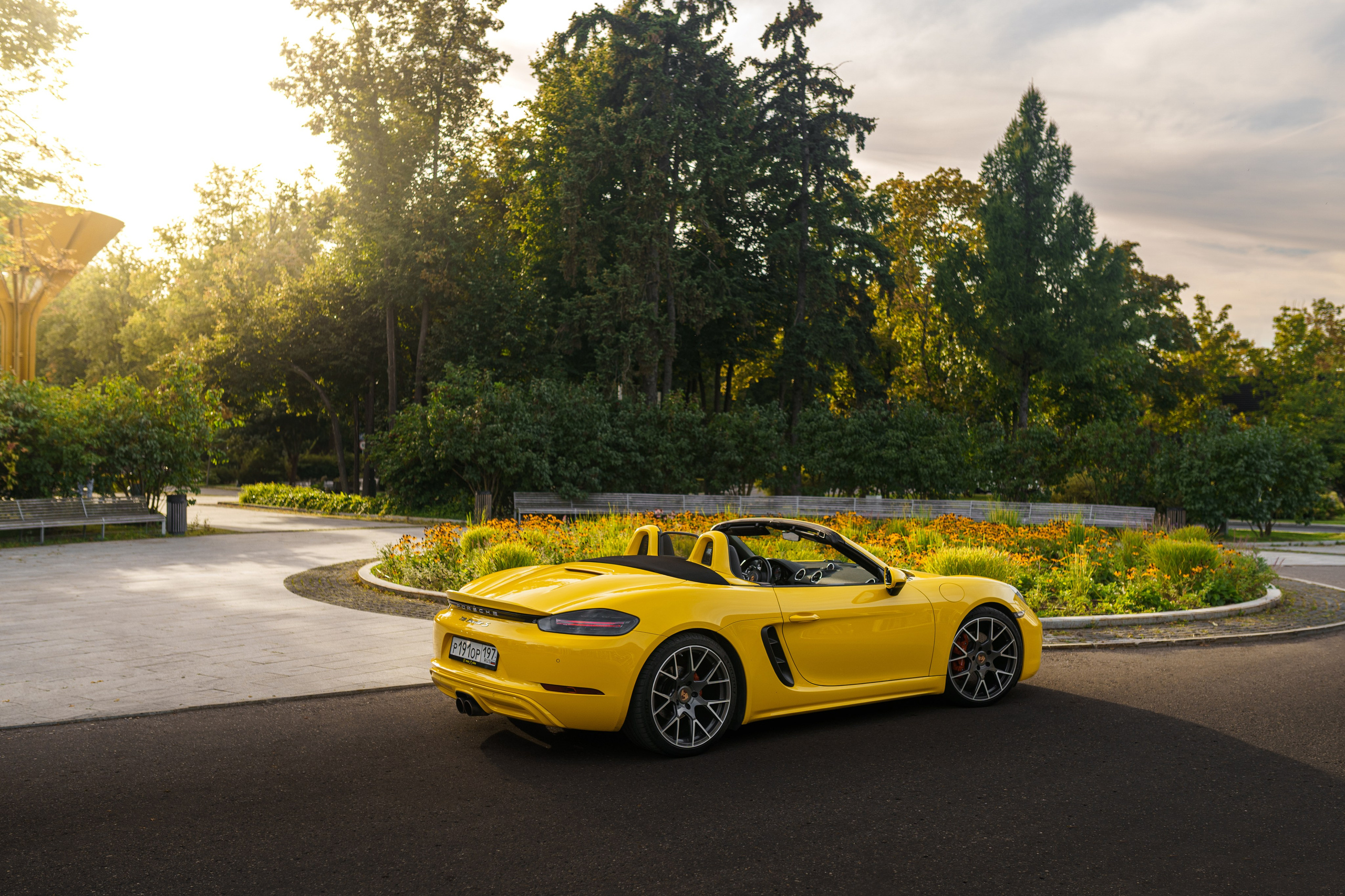 Porsche 718 Boxster S. Автомобильный фотограф в Москве | Базилев Александр