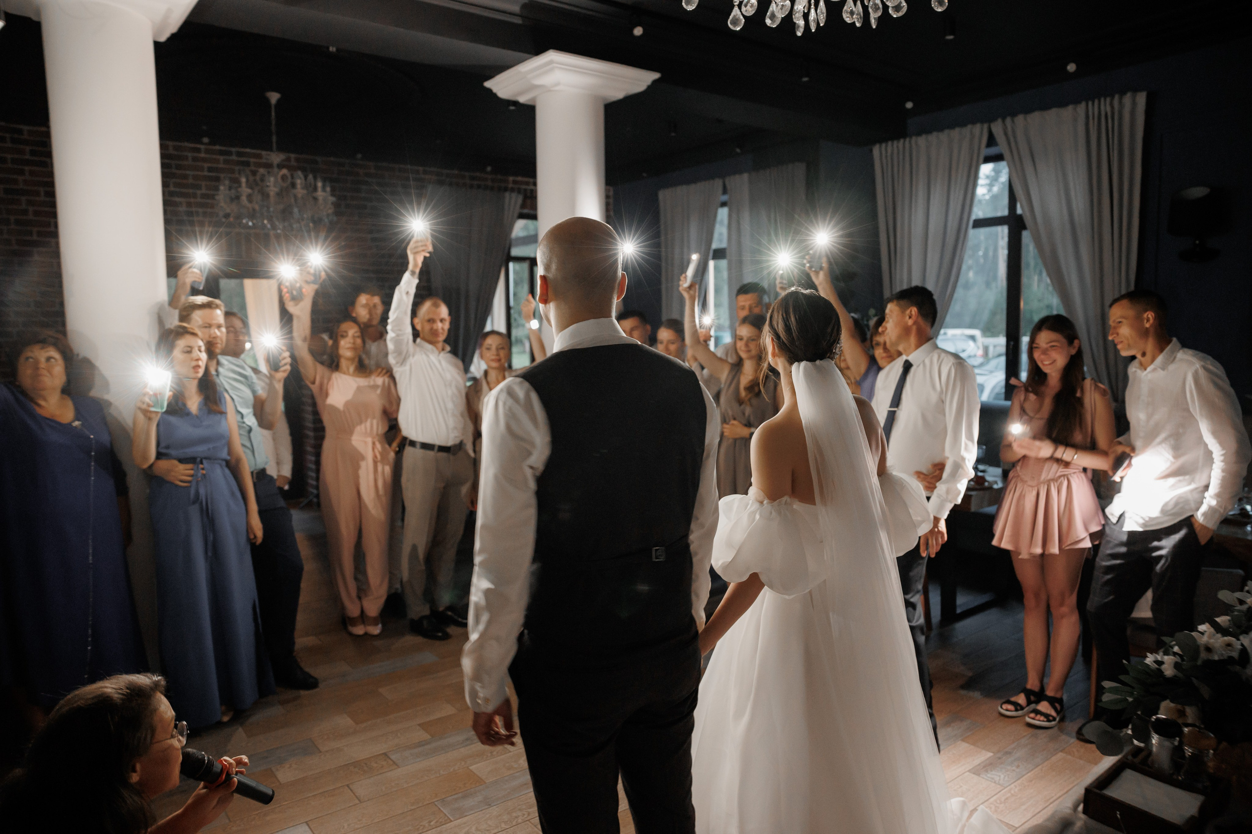 Полина и Дмитрий, загородный клуб «Барин», ЗАГС в г. Пушкино. Свадебный и репортажный фотограф (Москва, Королев и другие)