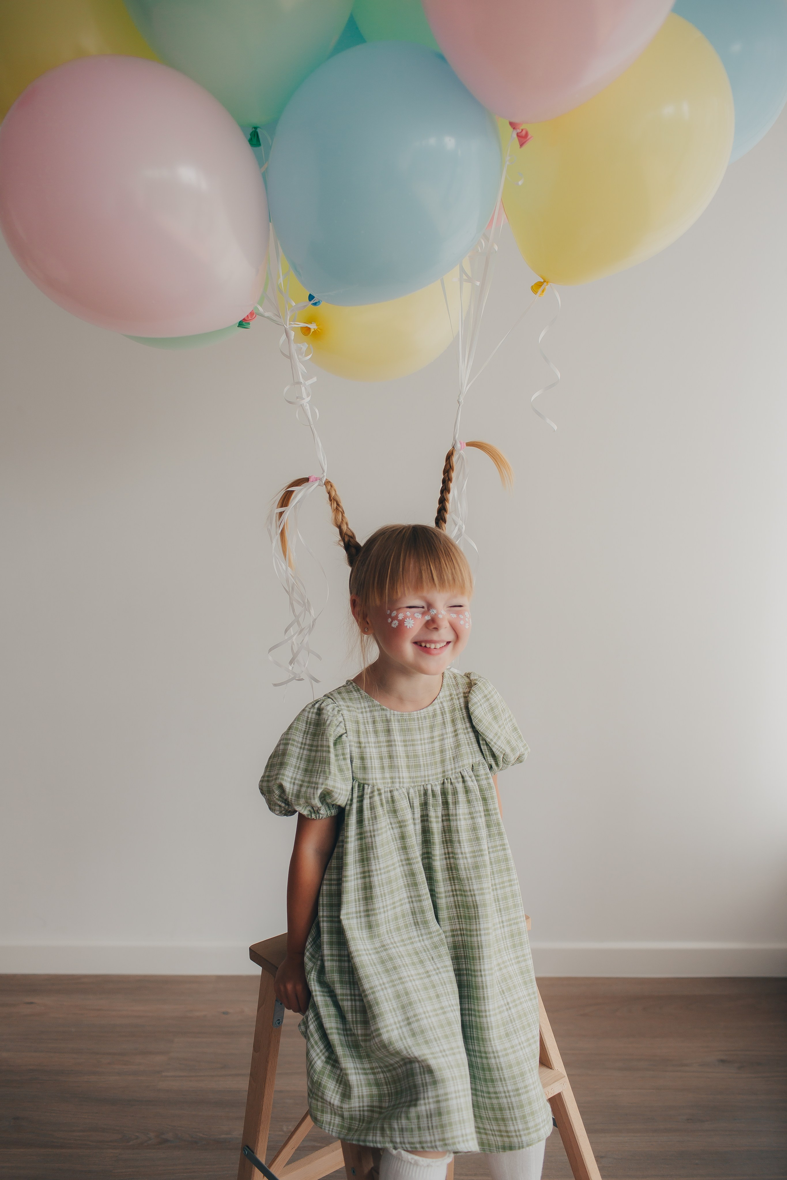 Необычная фотосессия с воздушными шарами. Фотограф Евгения Мальцева, Архангельск