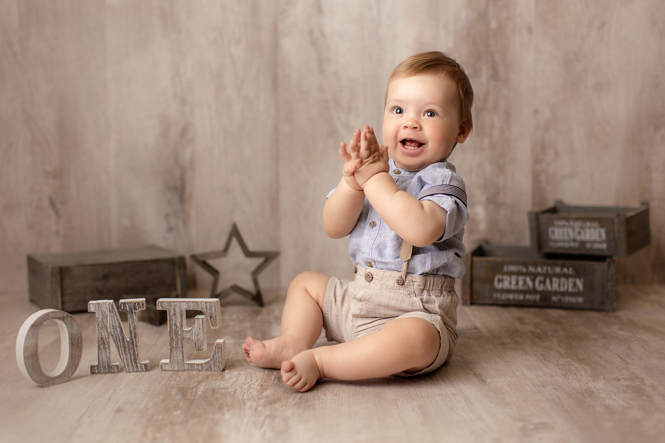 Годик. Фотограф новорожденных, семейный фотограф в Санкт-Петербурге